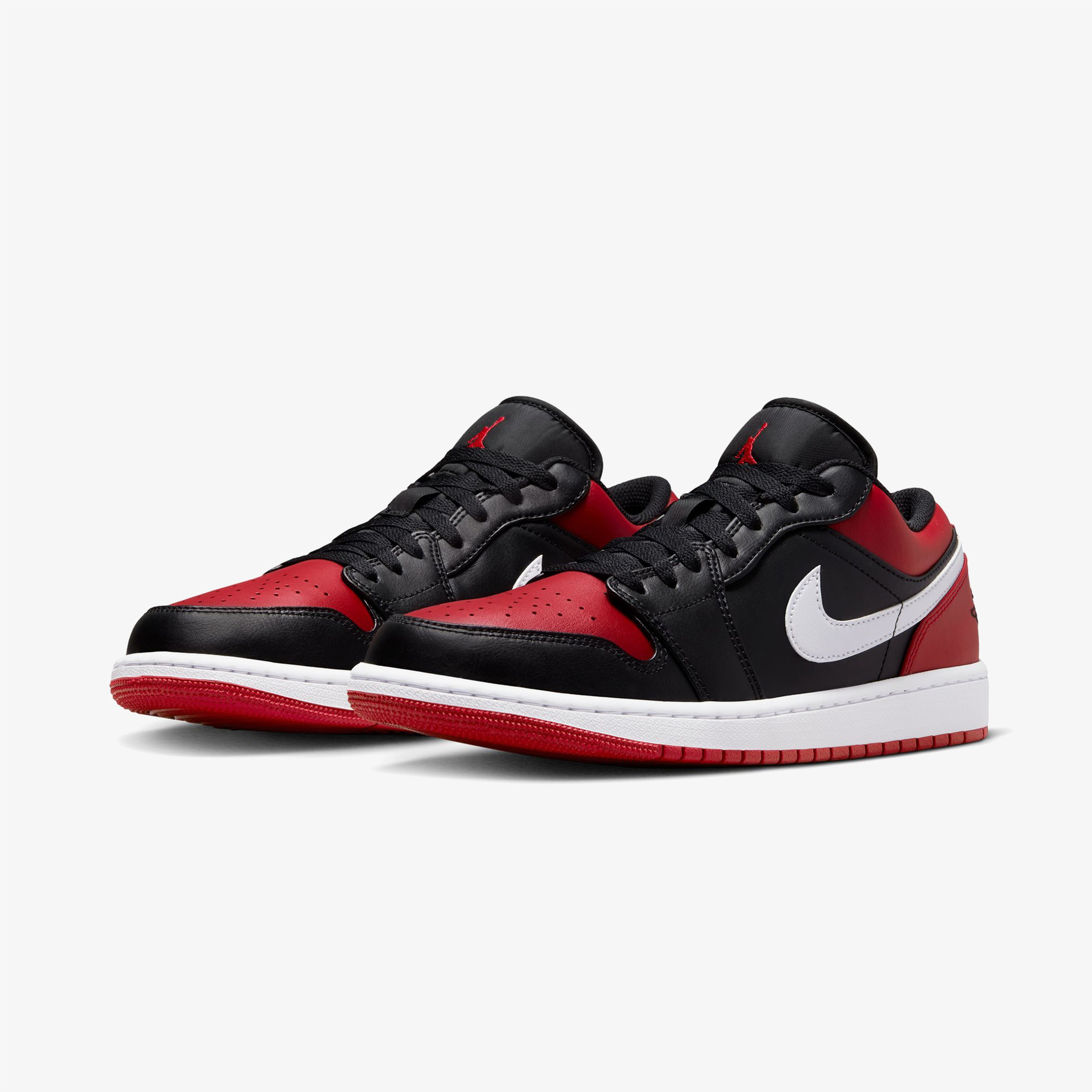 Nike Air Jordan 1 Low Erkek Siyah Sneaker