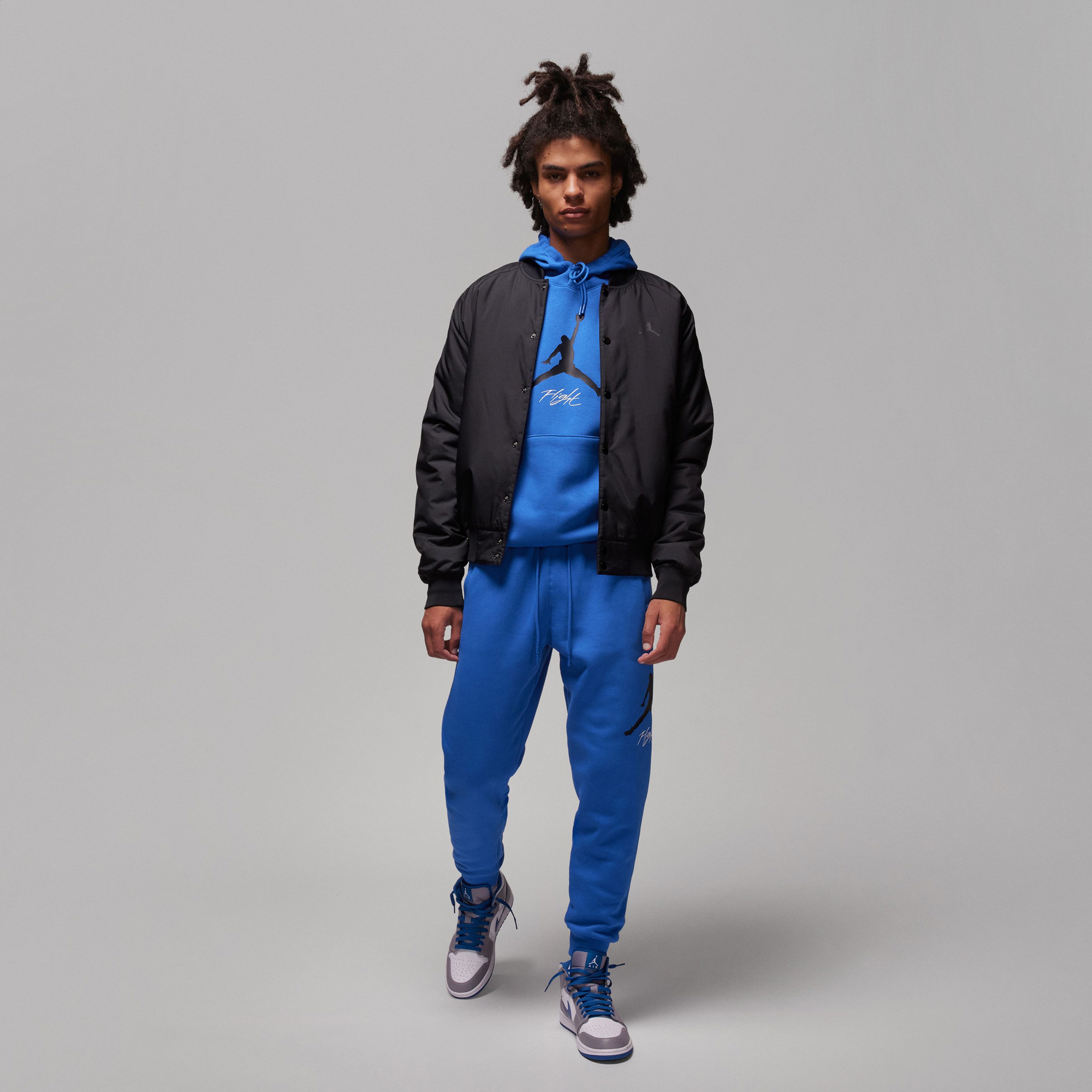 Jordan Essentials Flc Baseline Erkek Mavi Eşofman Altı