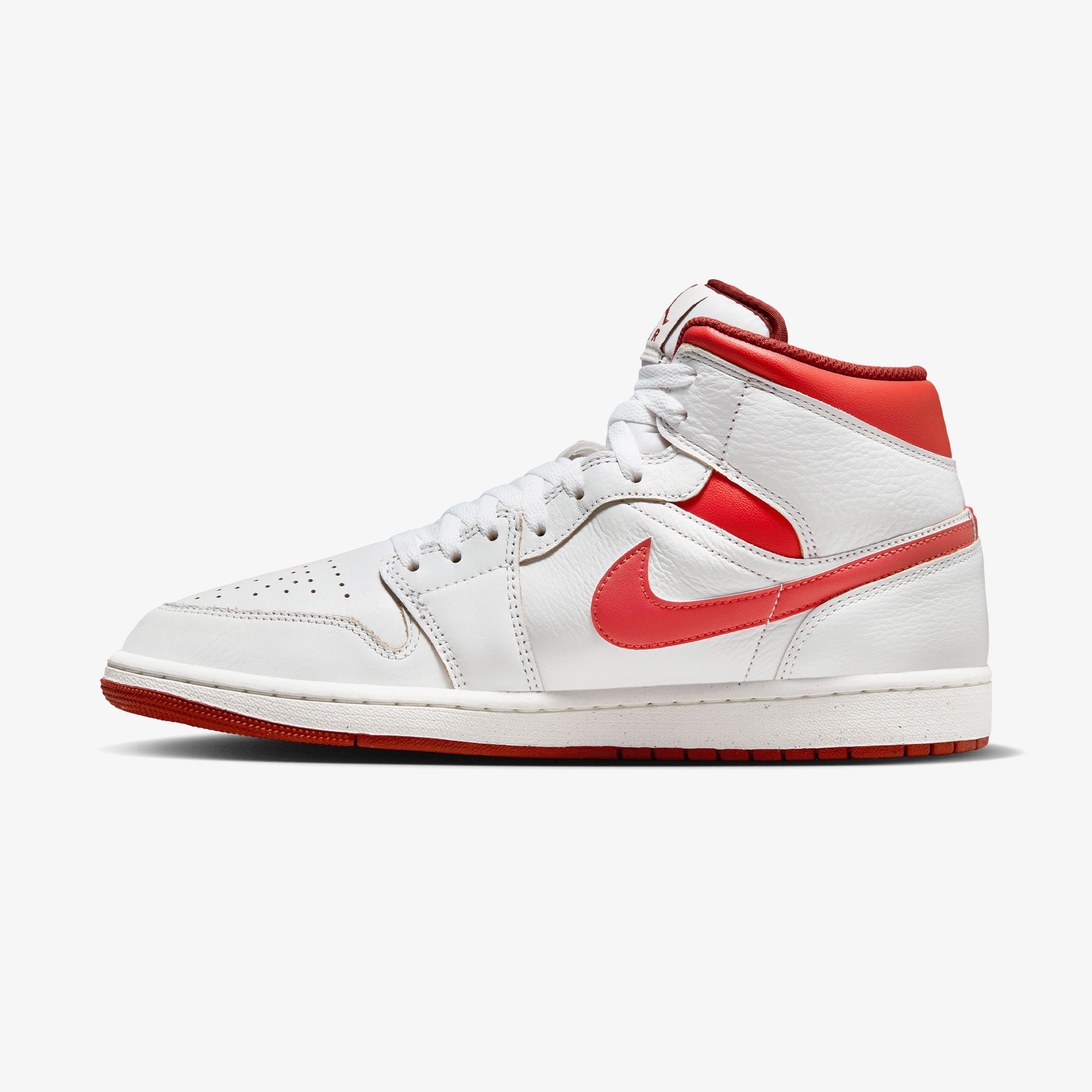 Jordan Air 1 Mid SE Erkek Beyaz Spor Ayakkabı