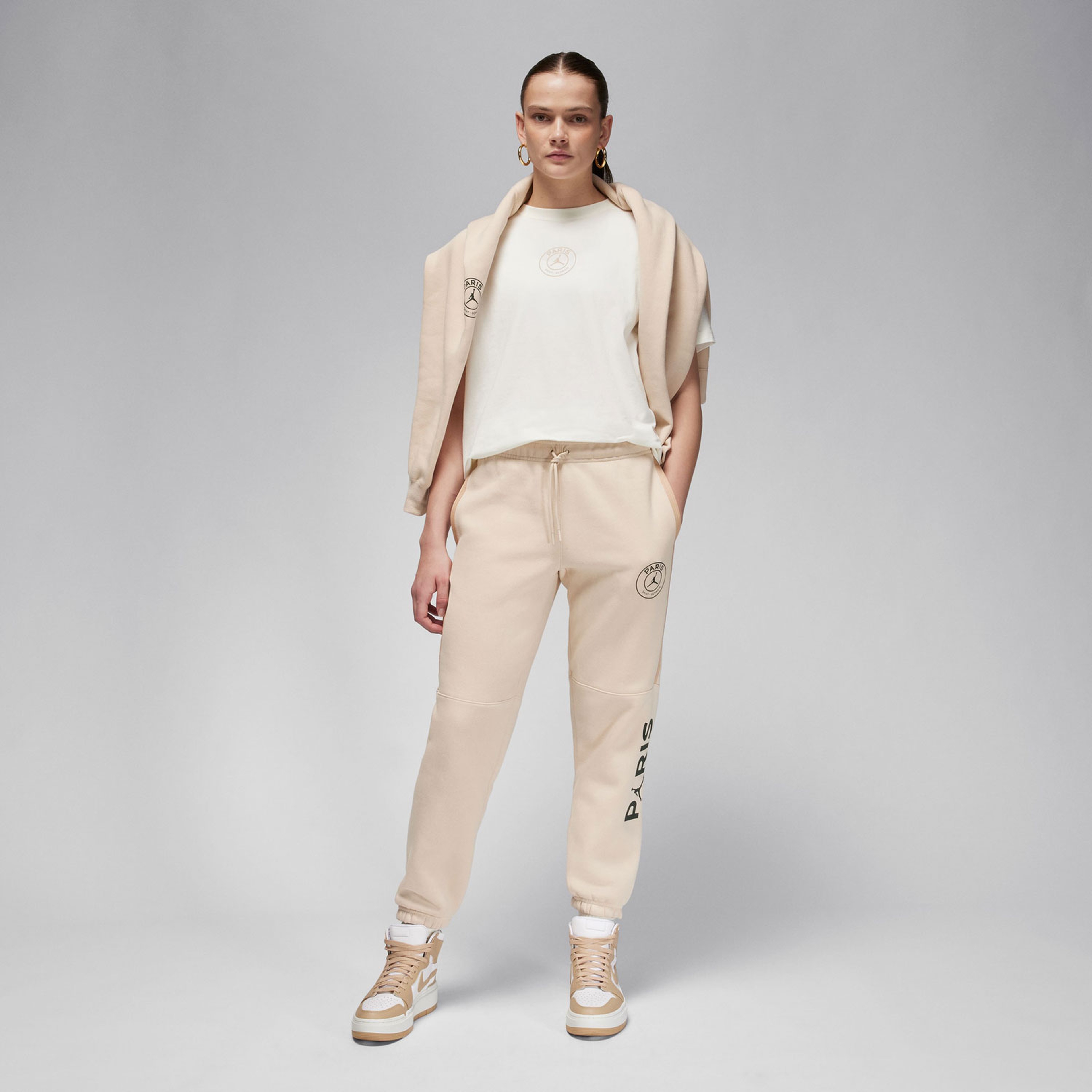 Nike Paris Saint-Germain Kadın Beyaz T-Shirt