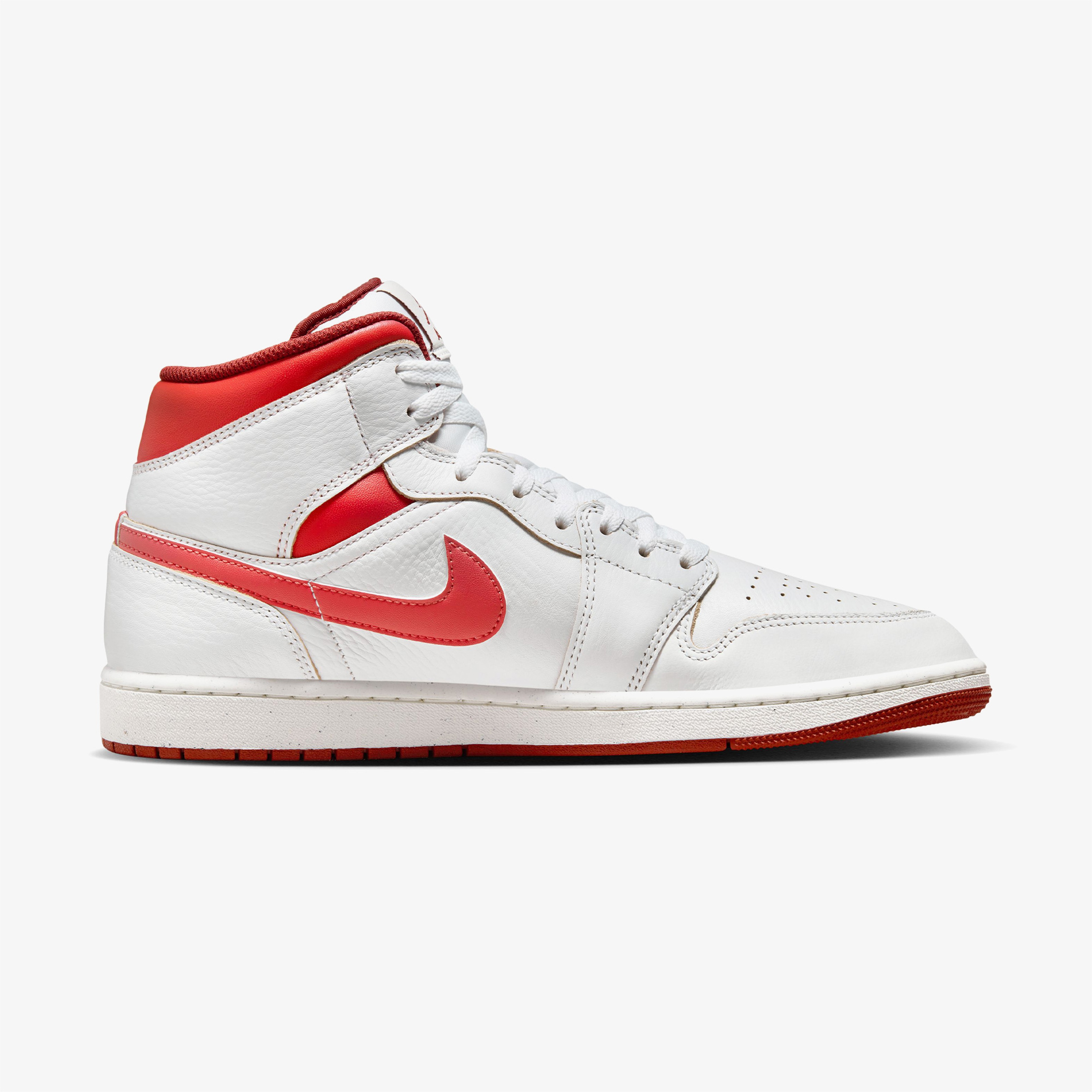 Jordan Air 1 Mid SE Erkek Beyaz Spor Ayakkabı