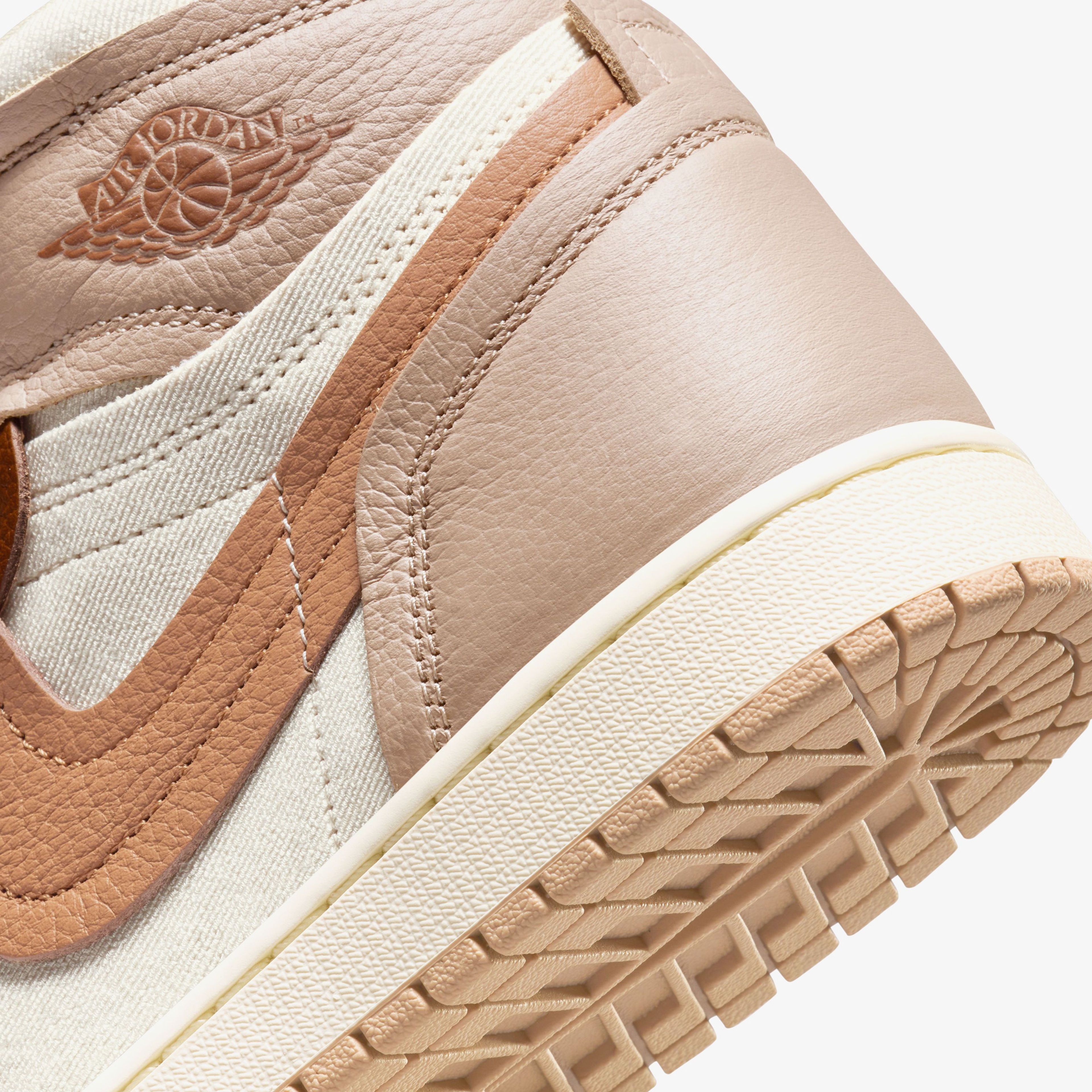 Jordan Air 1 High MM Kadın Kahverengi Spor Ayakkabı