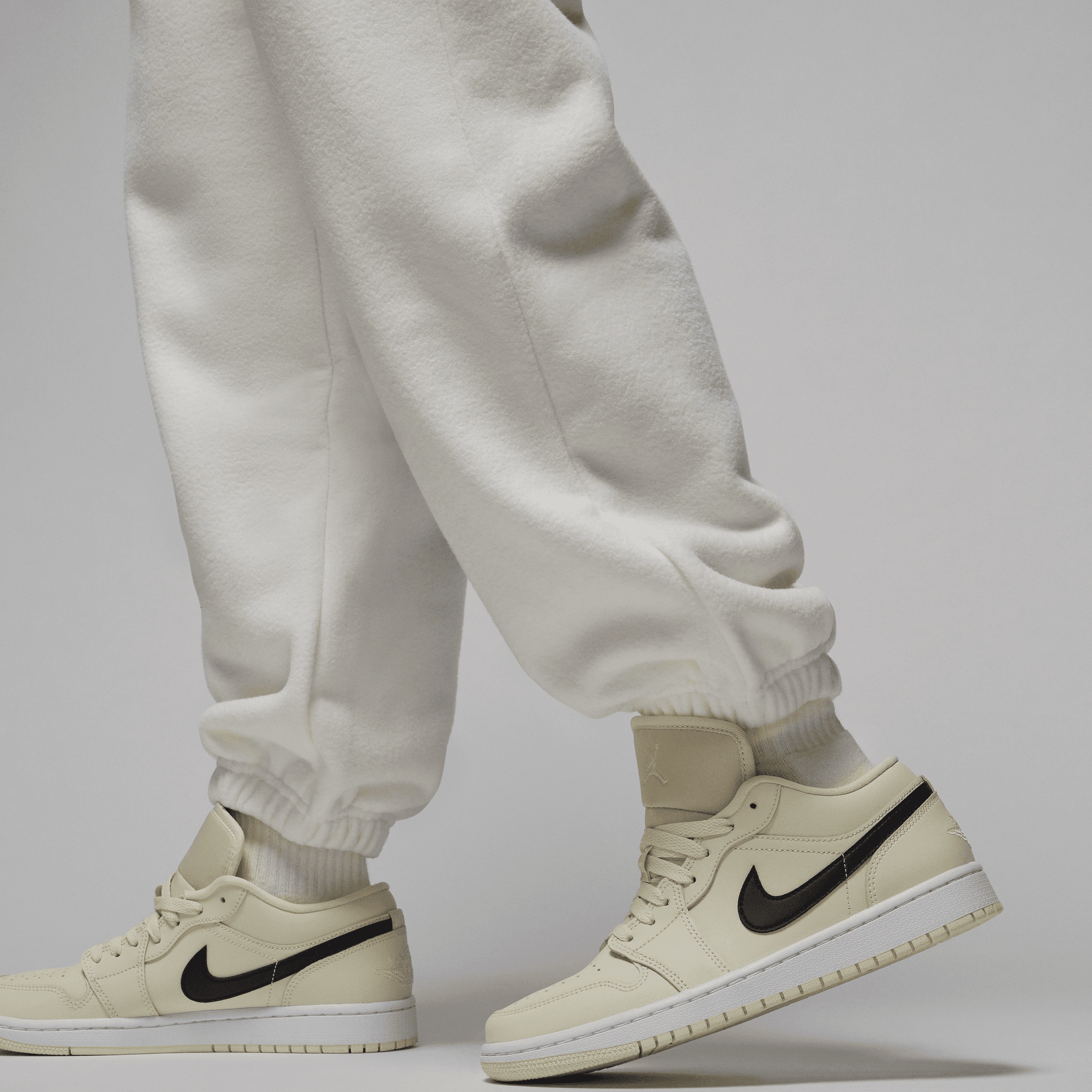 Jordan Flt Flc Pant Wntrzd Kadın Beyaz Eşofman Altı