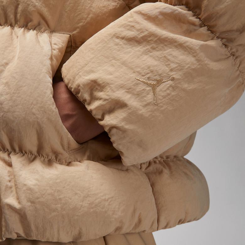 Jordan Puffer Kadın Krem Mont