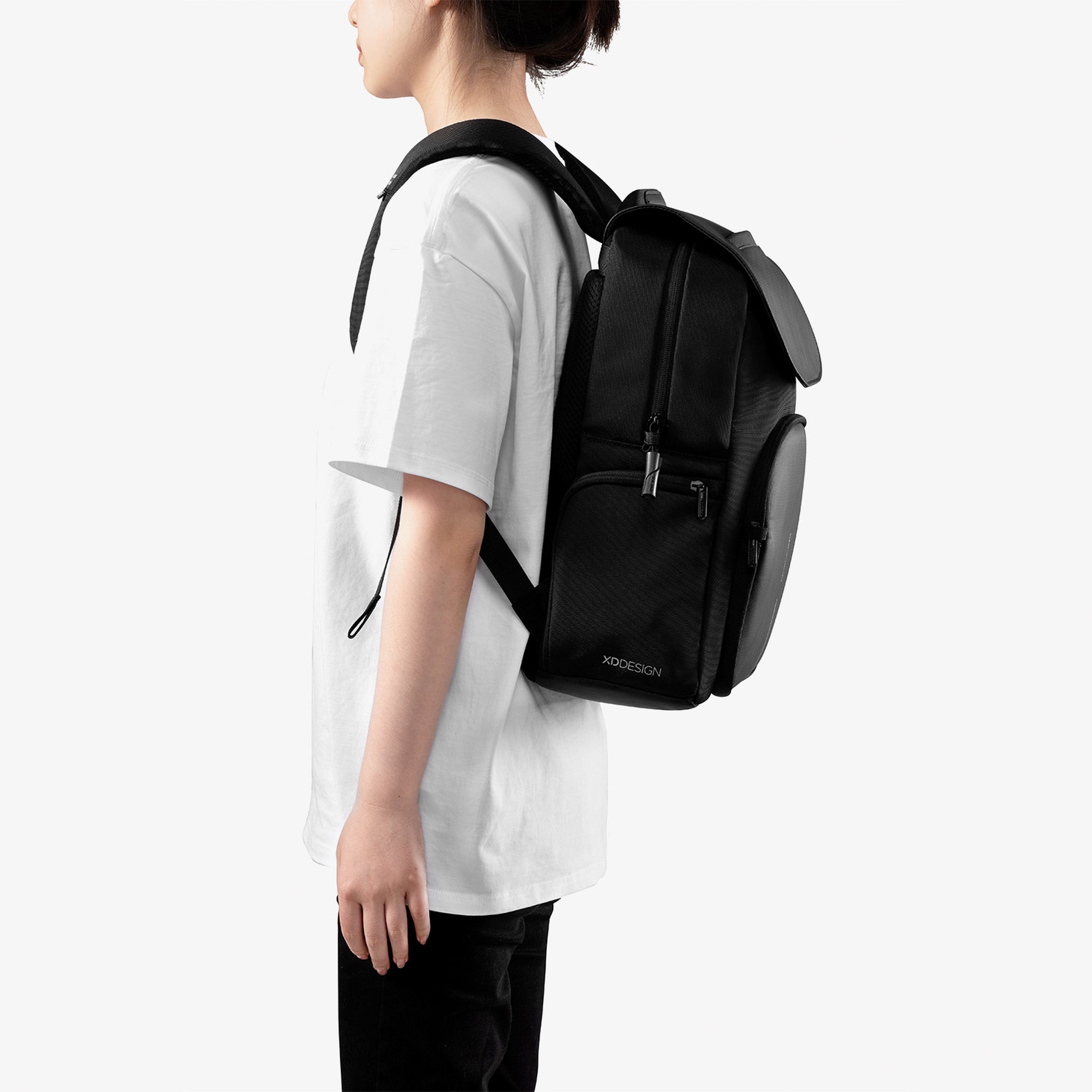 Xd Design Soft Daypack Unisex Siyah Sırt Çantası