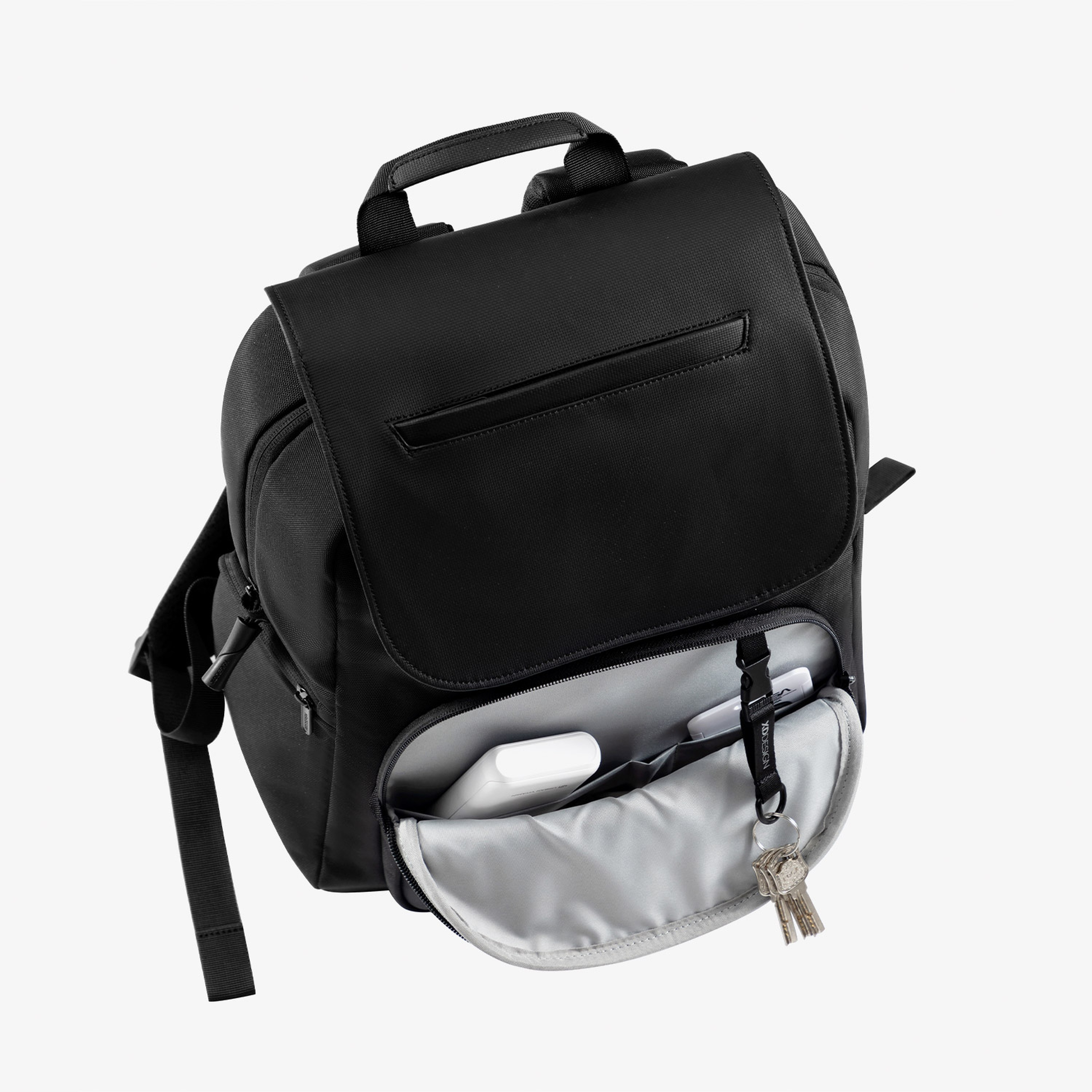 Xd Design Soft Daypack Unisex Siyah Sırt Çantası