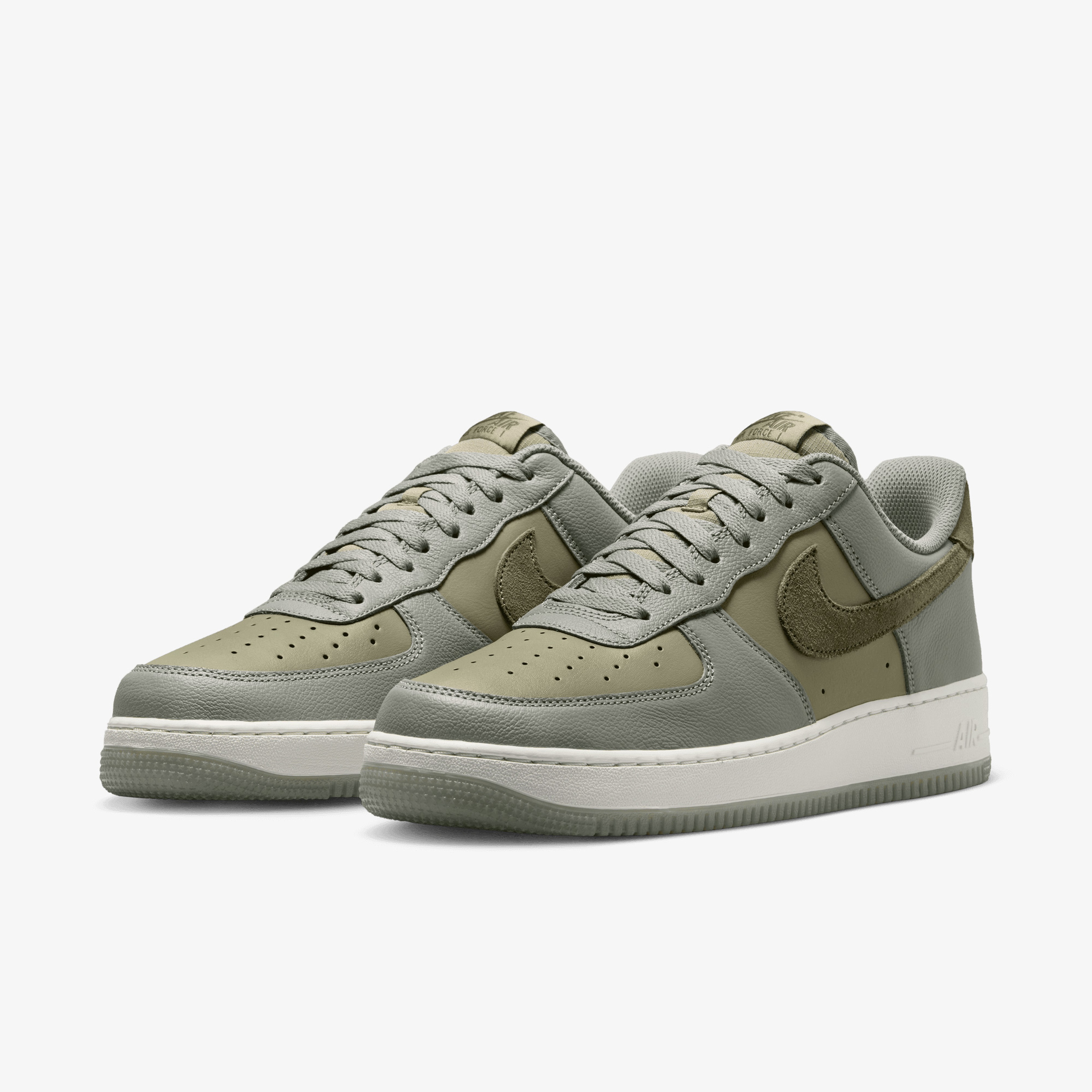 Nike Air Force 1 07 LV8 Sportswear Erkek Haki/Yeşil Spor Ayakkabı