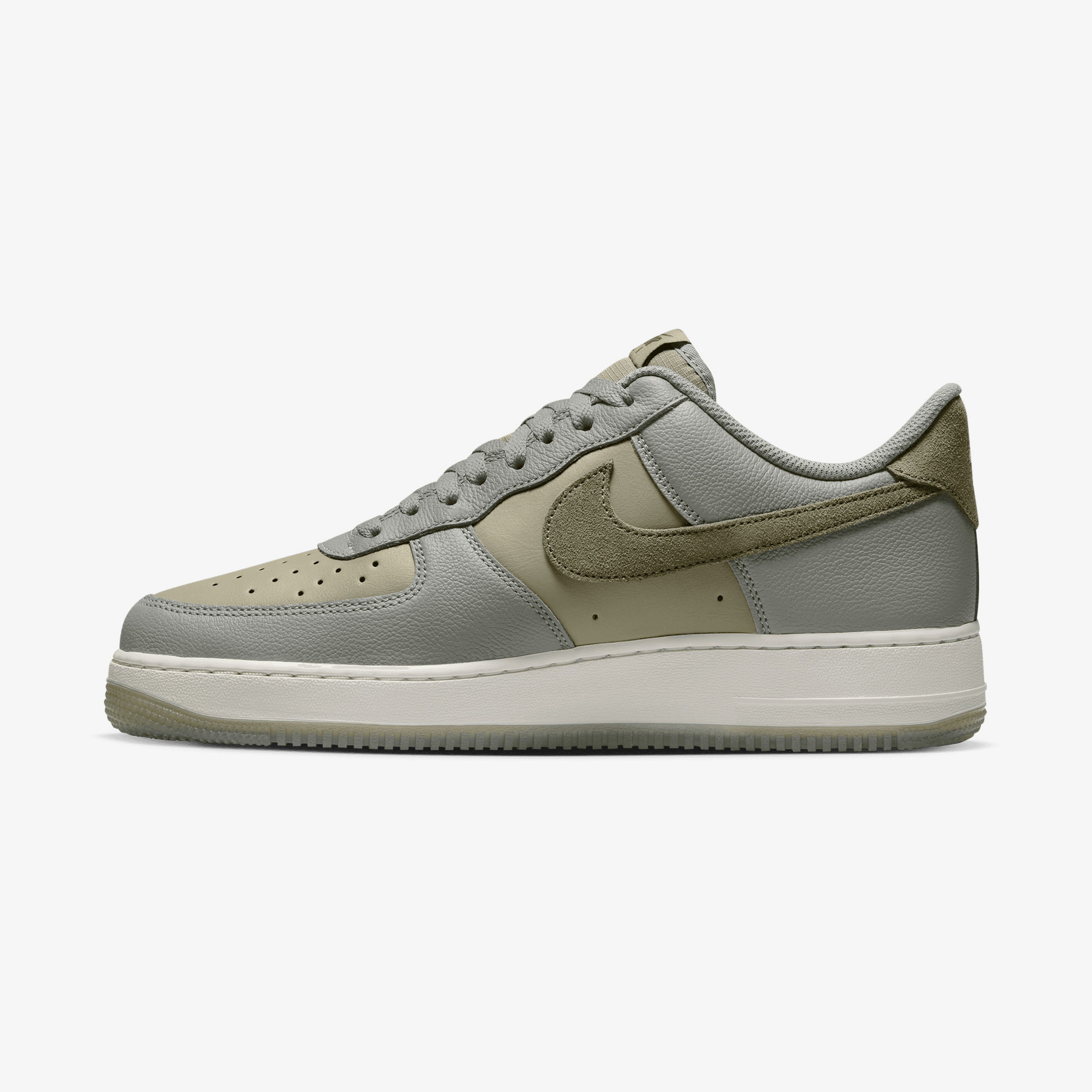 Nike Air Force 1 07 LV8 Sportswear Erkek Haki/Yeşil Spor Ayakkabı