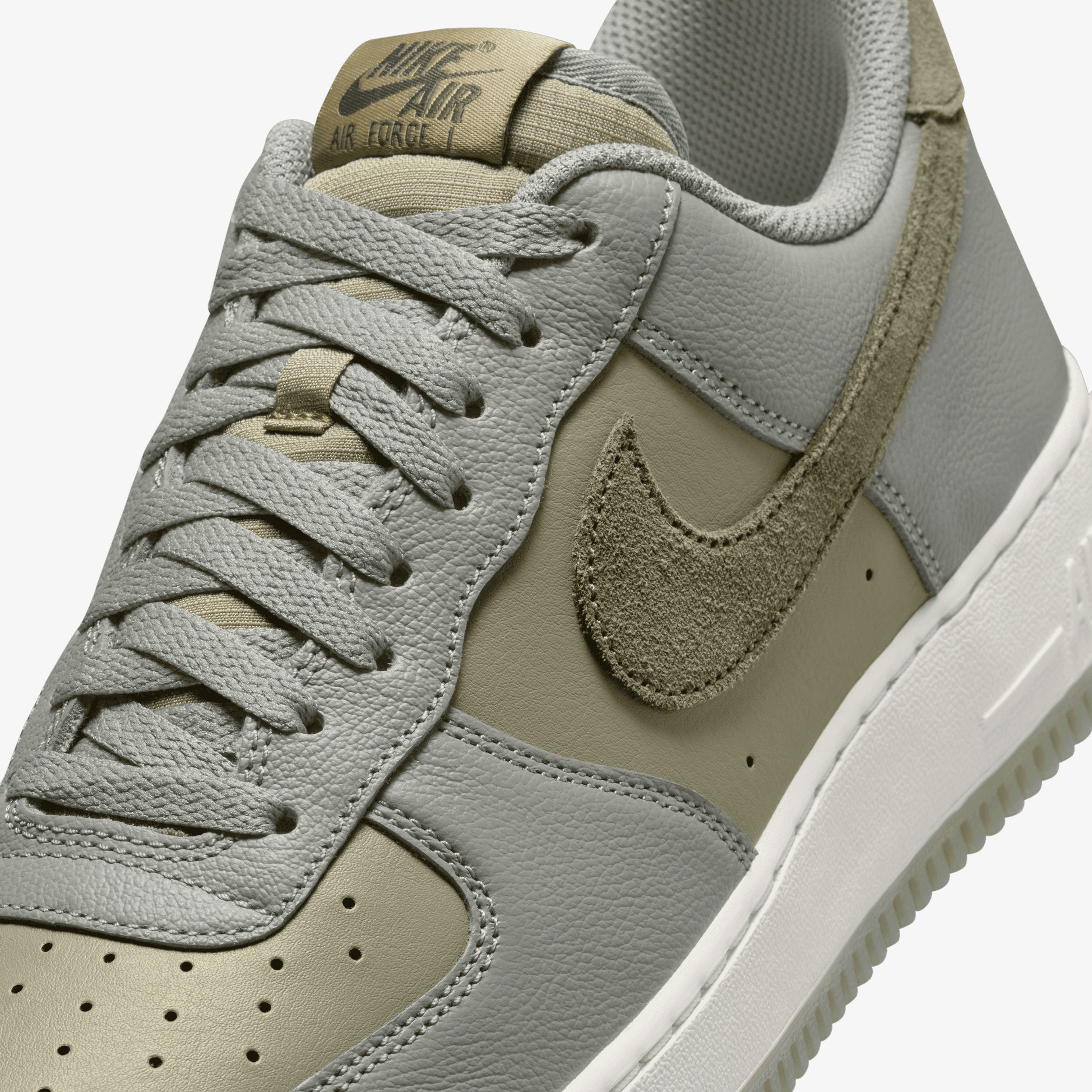 Nike Air Force 1 07 LV8 Sportswear Erkek Haki/Yeşil Spor Ayakkabı
