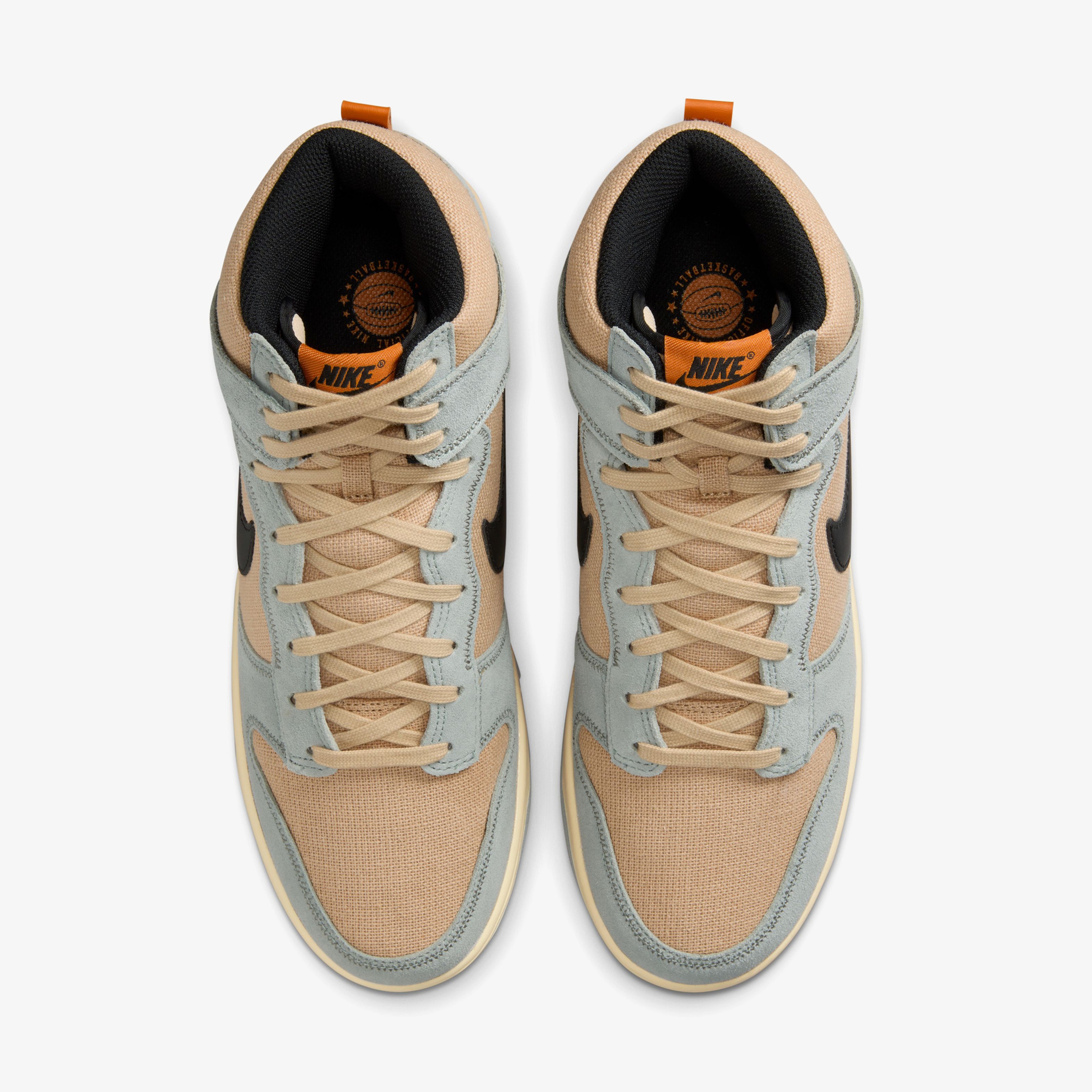 Nike Dunk High SE  Erkek Krem Spor Ayakkabı