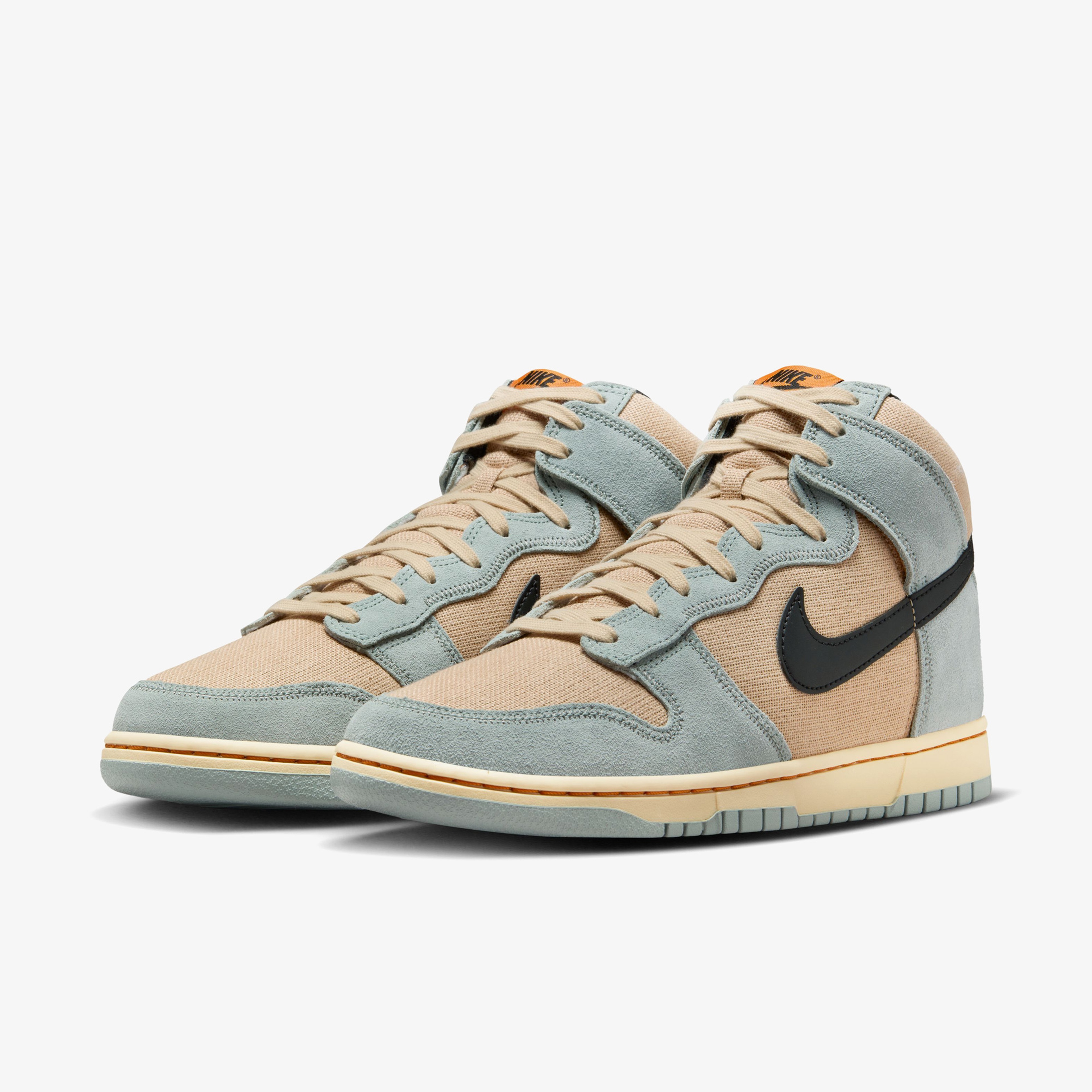 Nike Dunk High SE  Erkek Krem Spor Ayakkabı