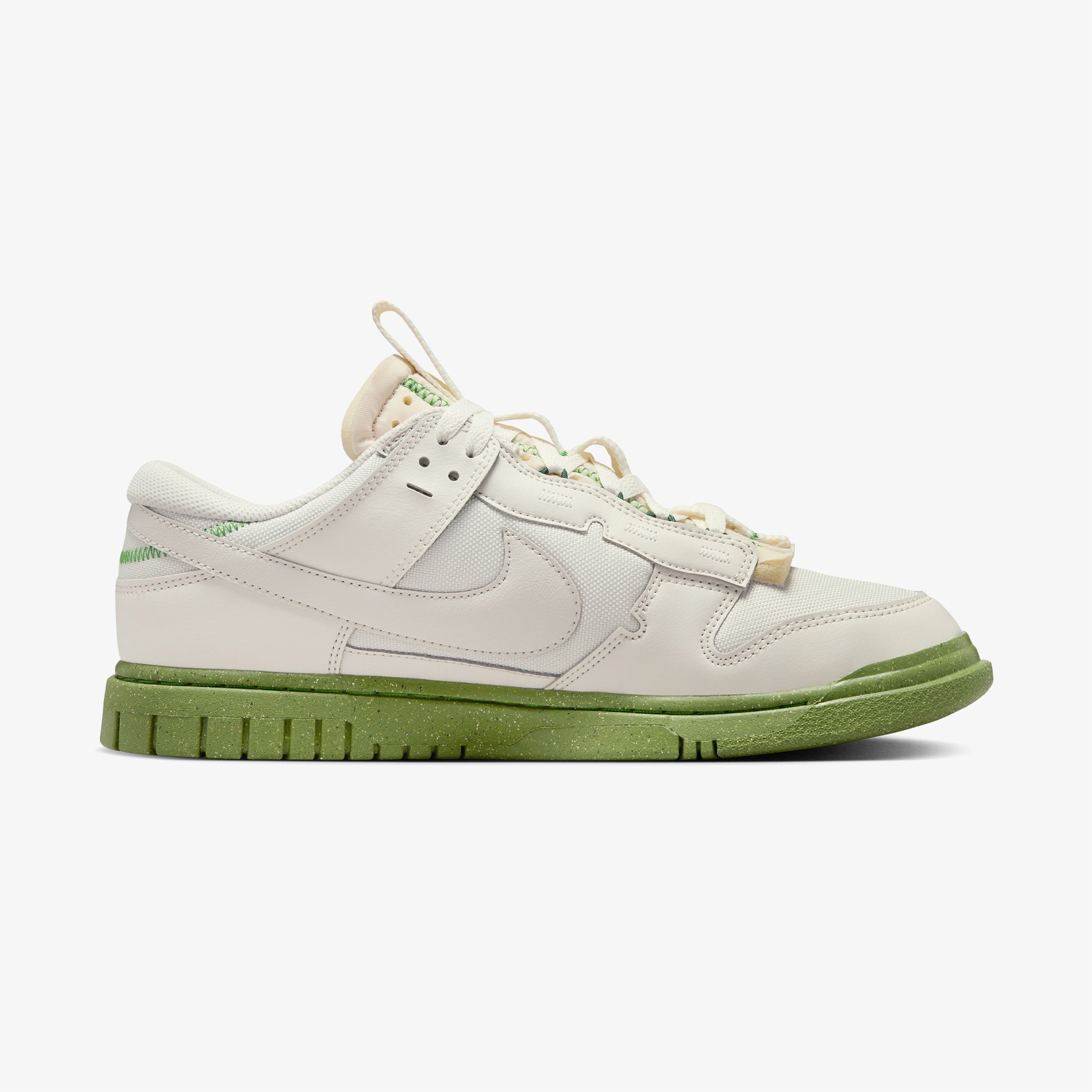 Nike Dunk Low Remastered Erkek Beyaz/Haki Spor Ayakkabı