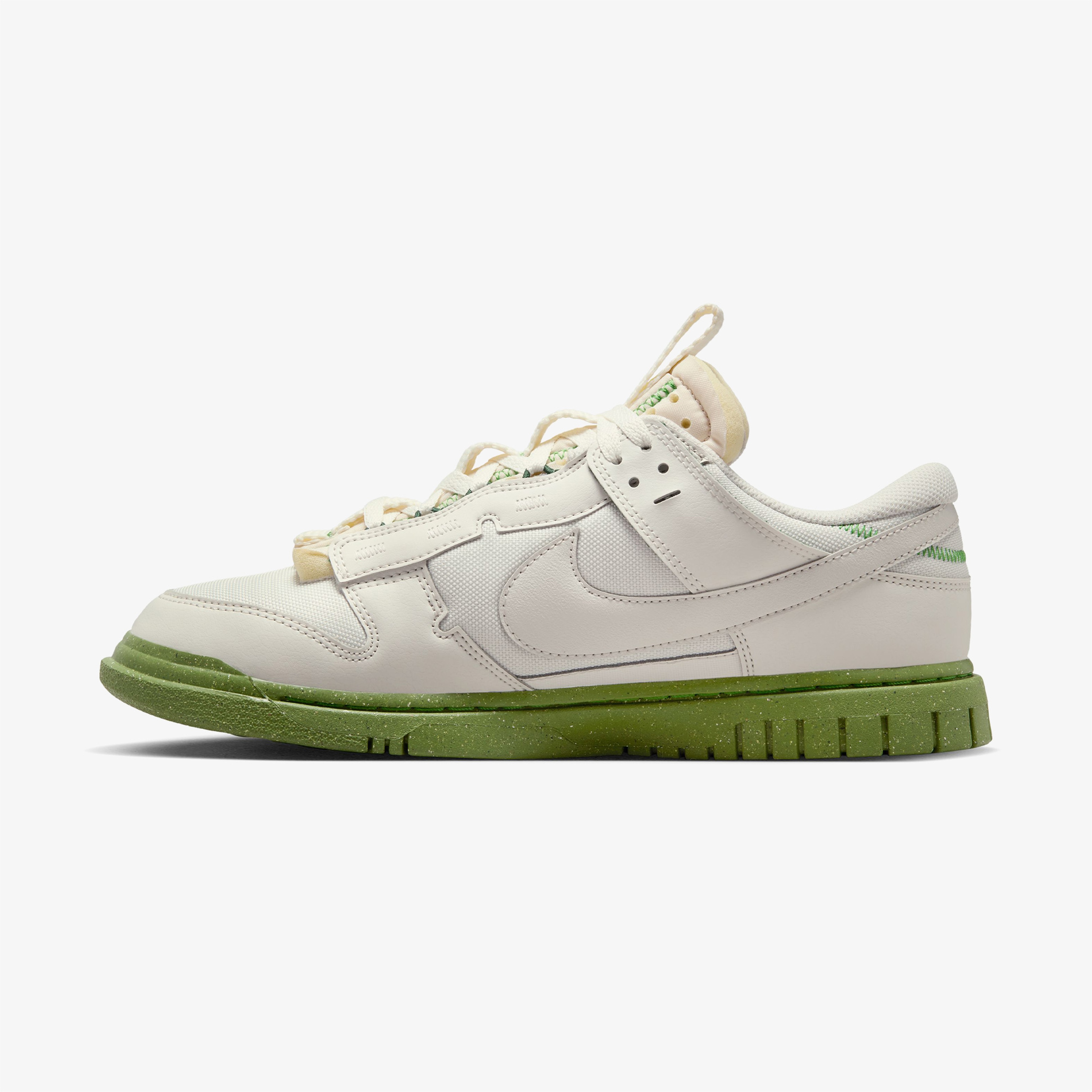 Nike Dunk Low Remastered Erkek Beyaz/Haki Spor Ayakkabı