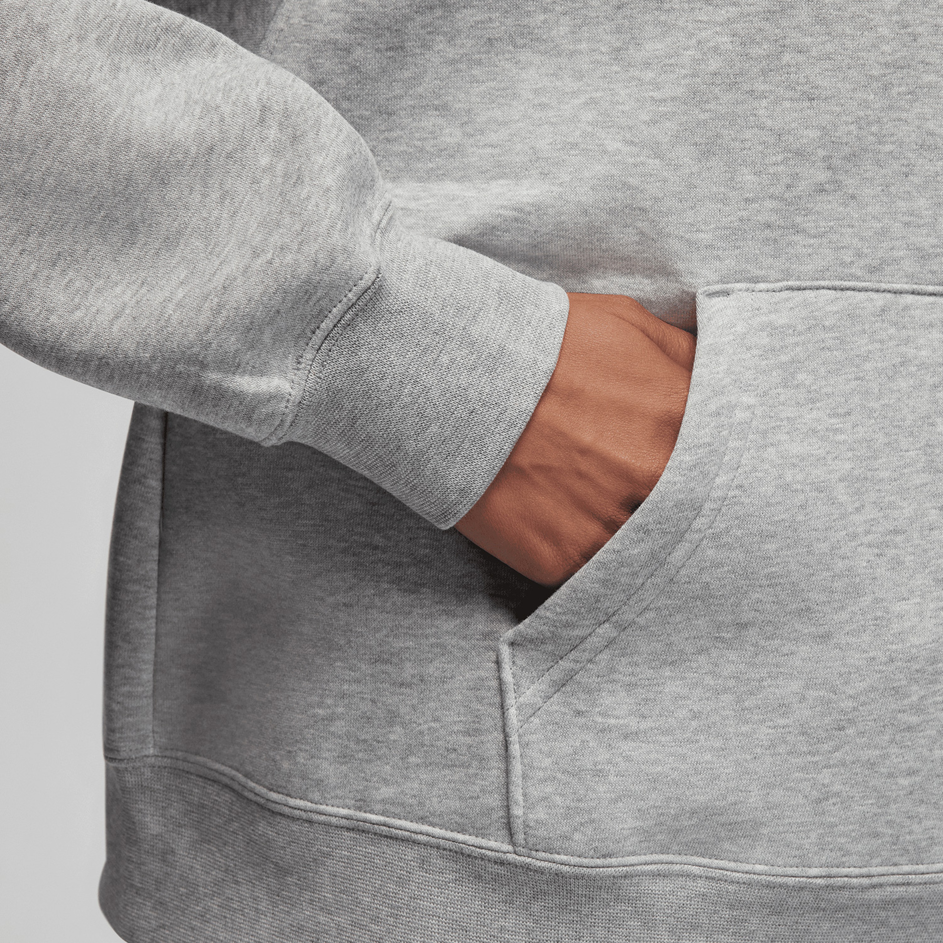 Jordan Brooklyn Fleeceo 2 Kadın Gri Hoodie