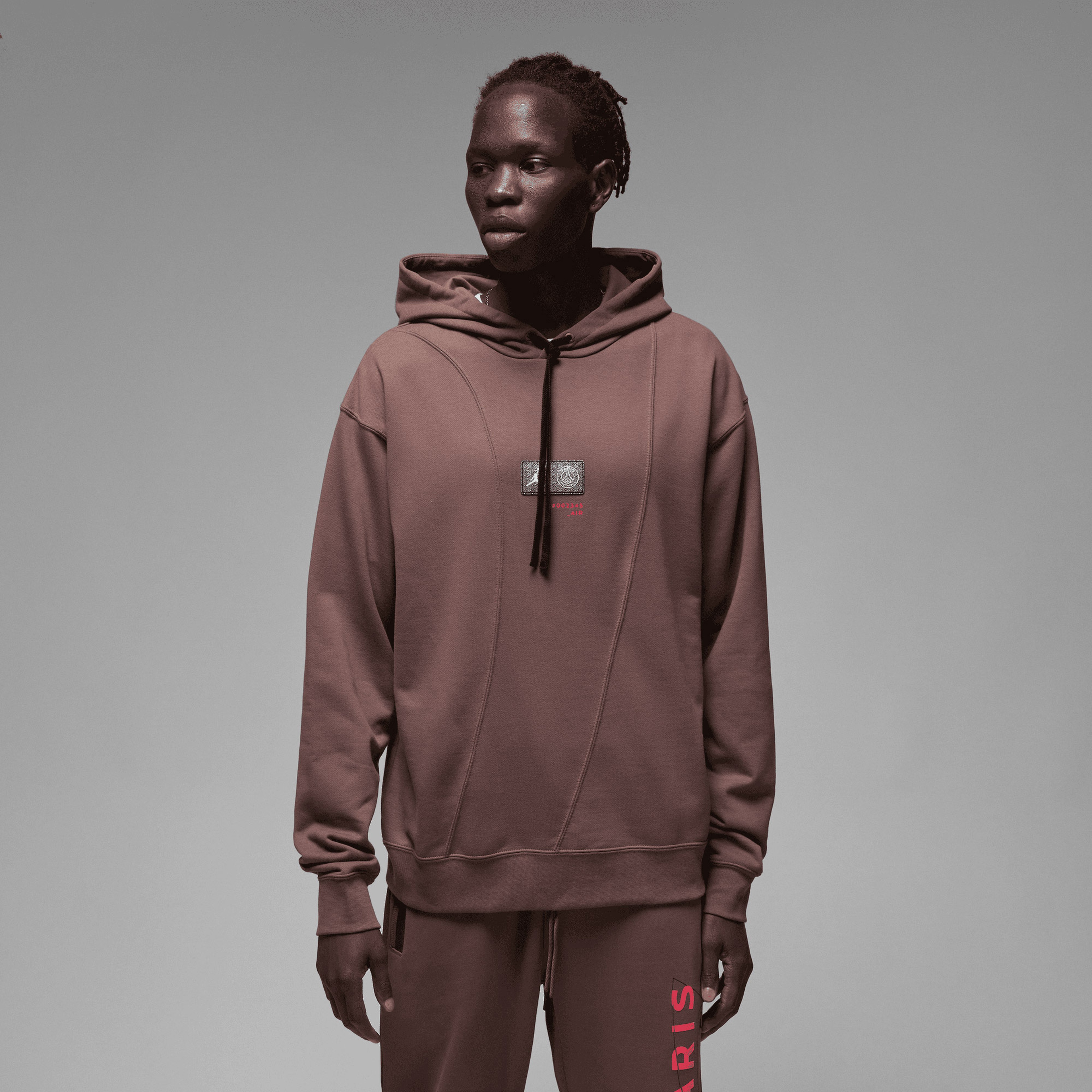 Jordan Paris Saint Germain Erkek Kahverengi Hoodie