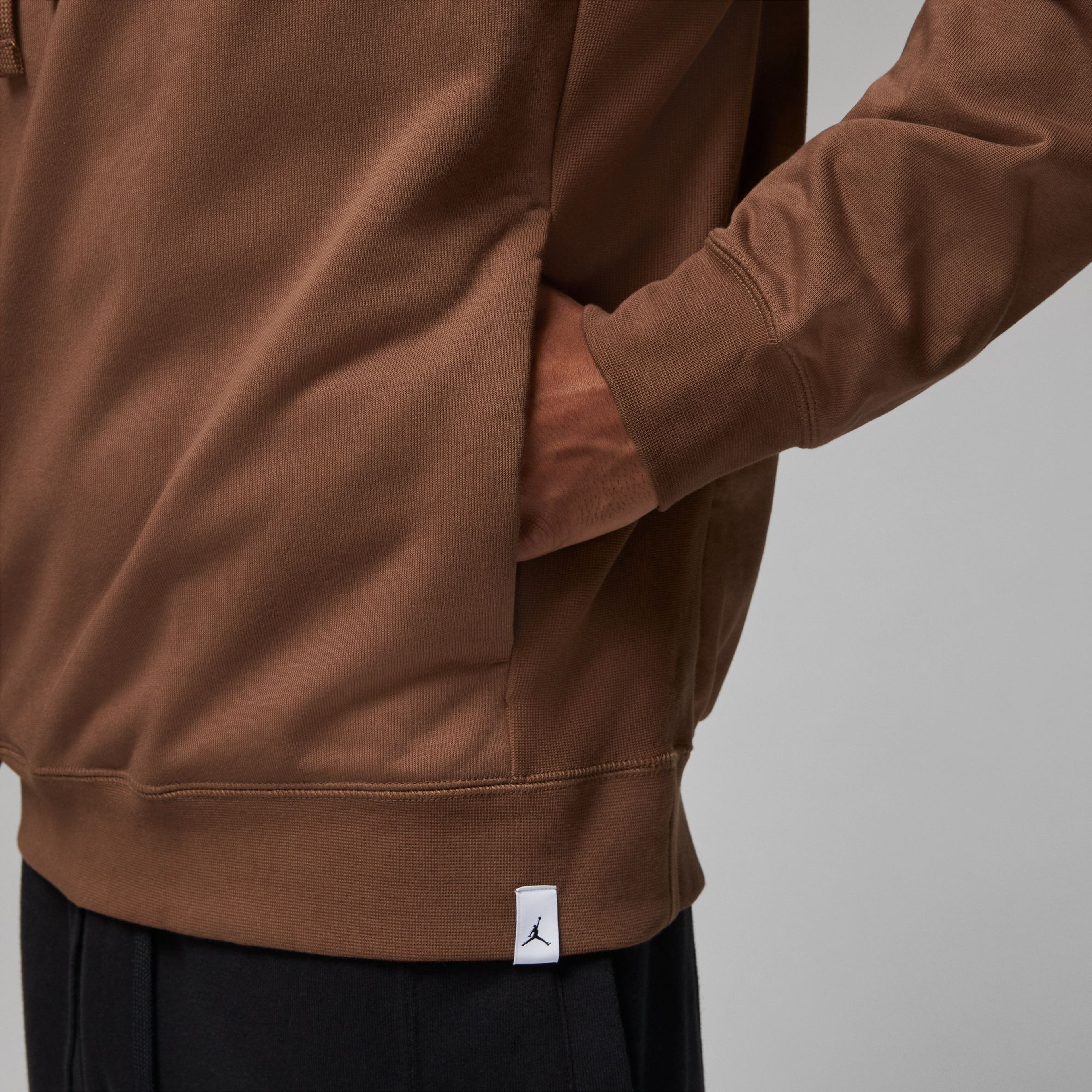 Jordan Dri-FIT Erkek Kahverengi Hoodie