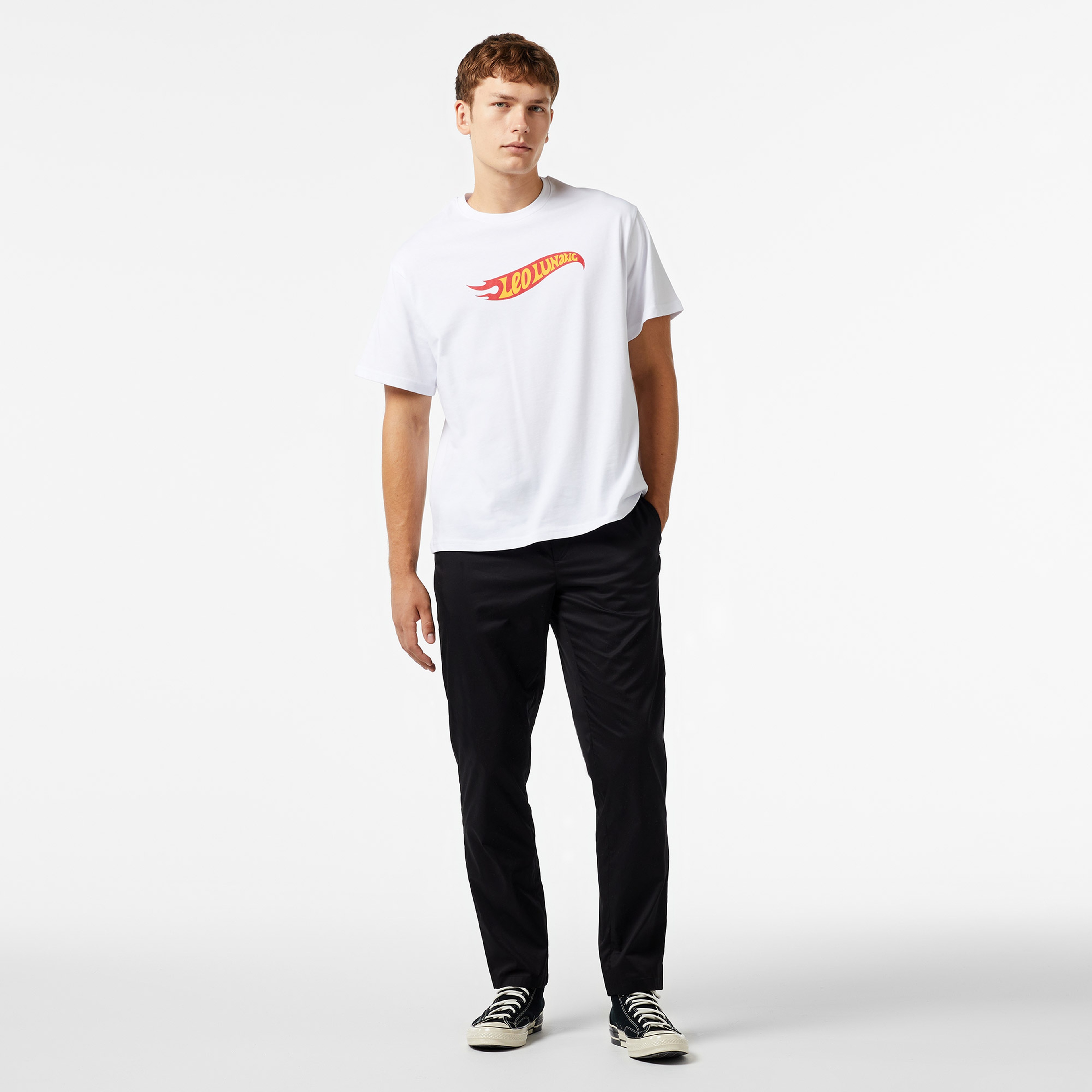 Leo Service Unisex Beyaz T-Shirt