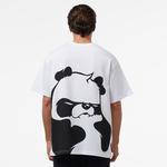 Leo Panda Unisex Beyaz T-Shirt