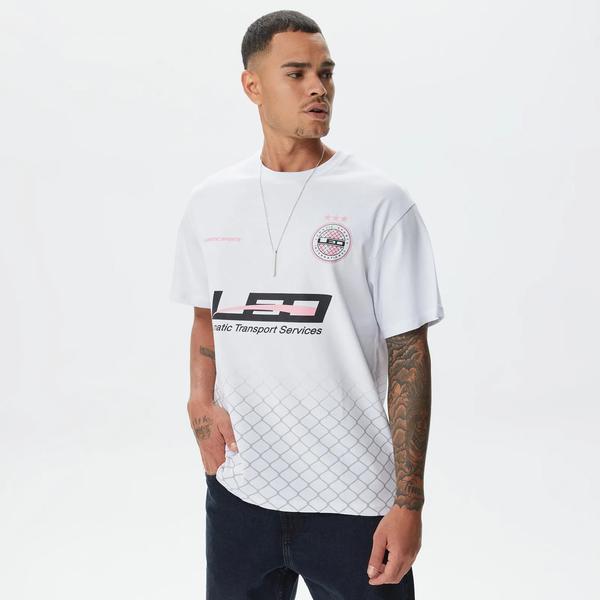 Leo Lunatic Trasnport Service Unisex Beyaz T-Shirt