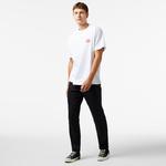 Leo Spray Paint Unisex Beyaz T-Shirt