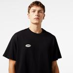 Leo Spray Paint Unisex Siyah T-Shirt