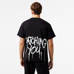 Leo Panda Unisex Siyah T-Shirt