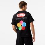 Leo Spray Paint Unisex Siyah T-Shirt