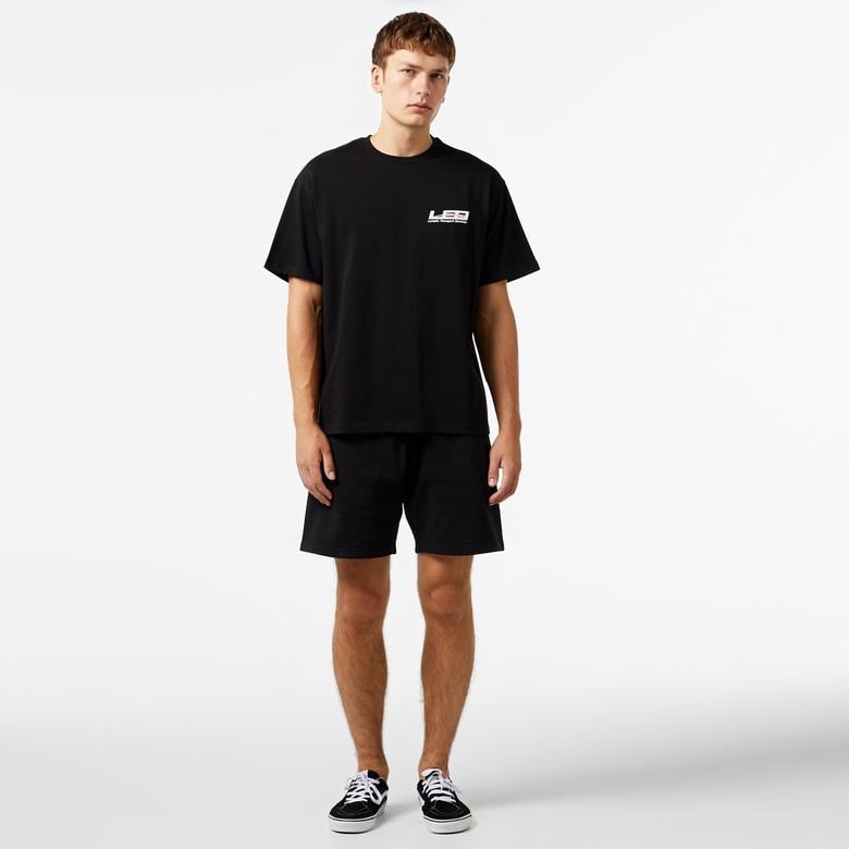 Leo Lunatic Trasnport Service Unisex Siyah T-Shirt