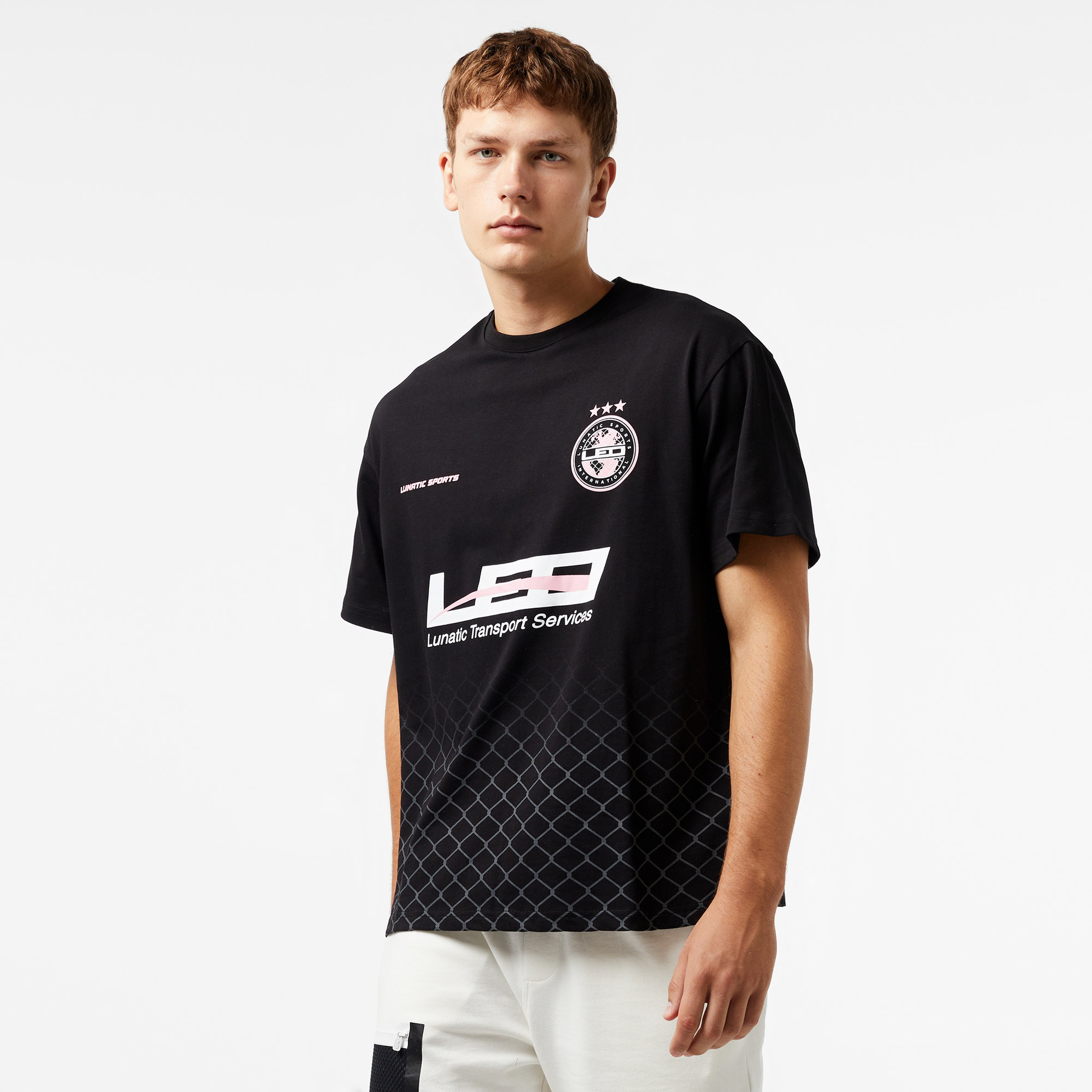 Leo Lunatic Trasnport Service Unisex Siyah T-Shirt