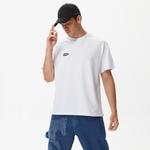 Leo Spray Paint Unisex Beyaz T-Shirt