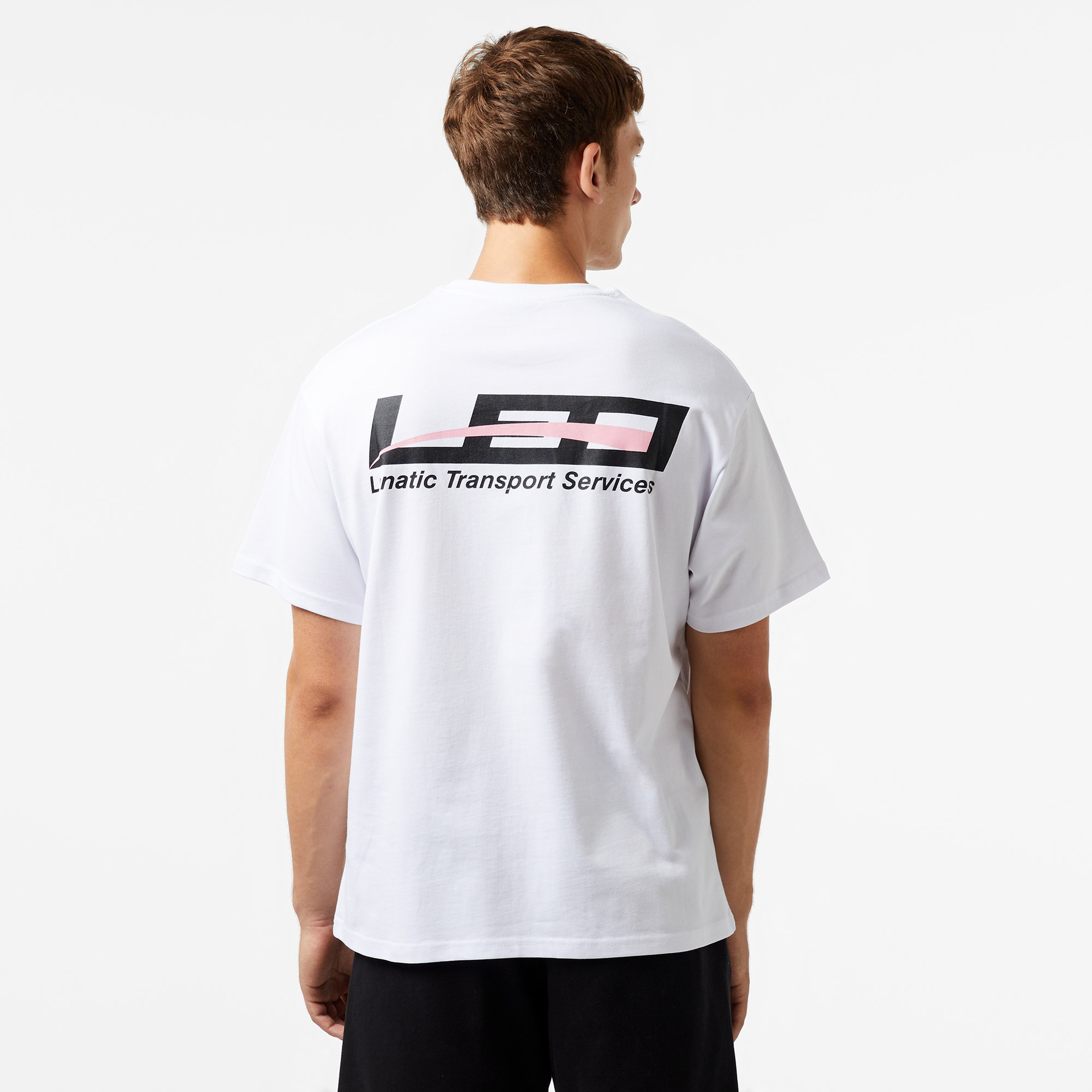 Leo Lunatic Trasnport Service Unisex Beyaz T-Shirt