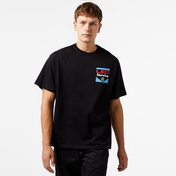 Leo Service Erkek Siyah T-Shirt