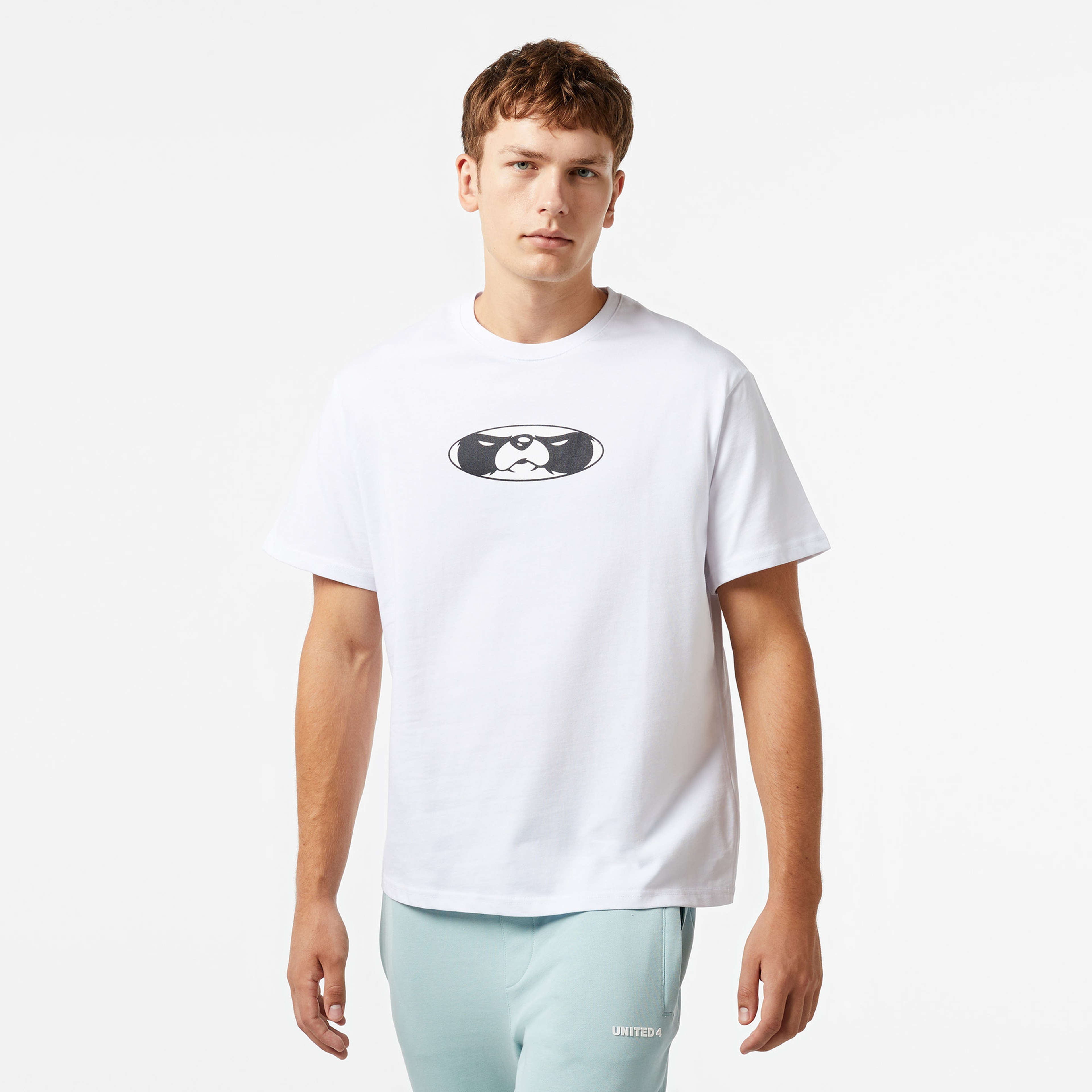 Leo Panda Unisex Beyaz T-Shirt