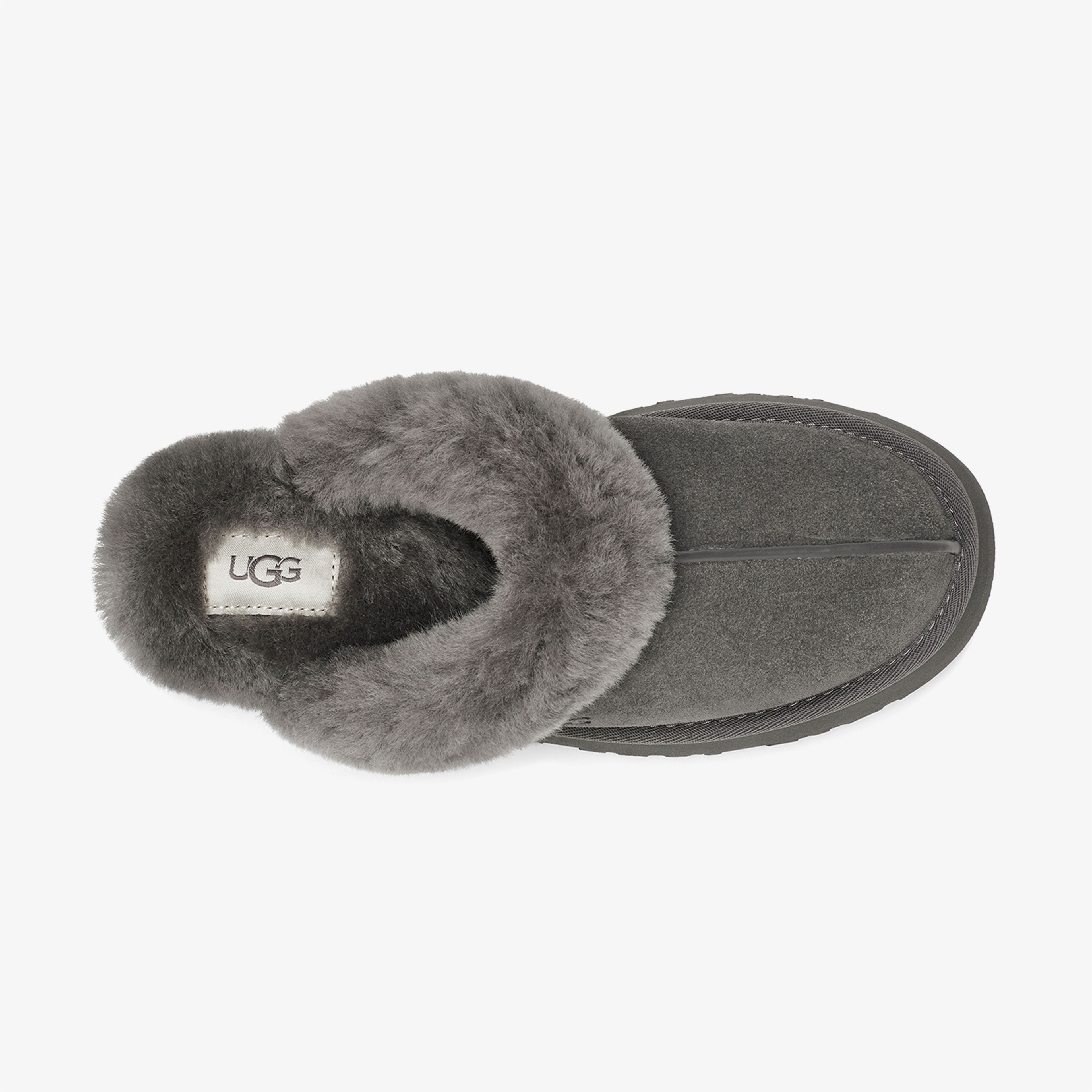 UGG Disquette Charcoal Kadın Gri Terlik