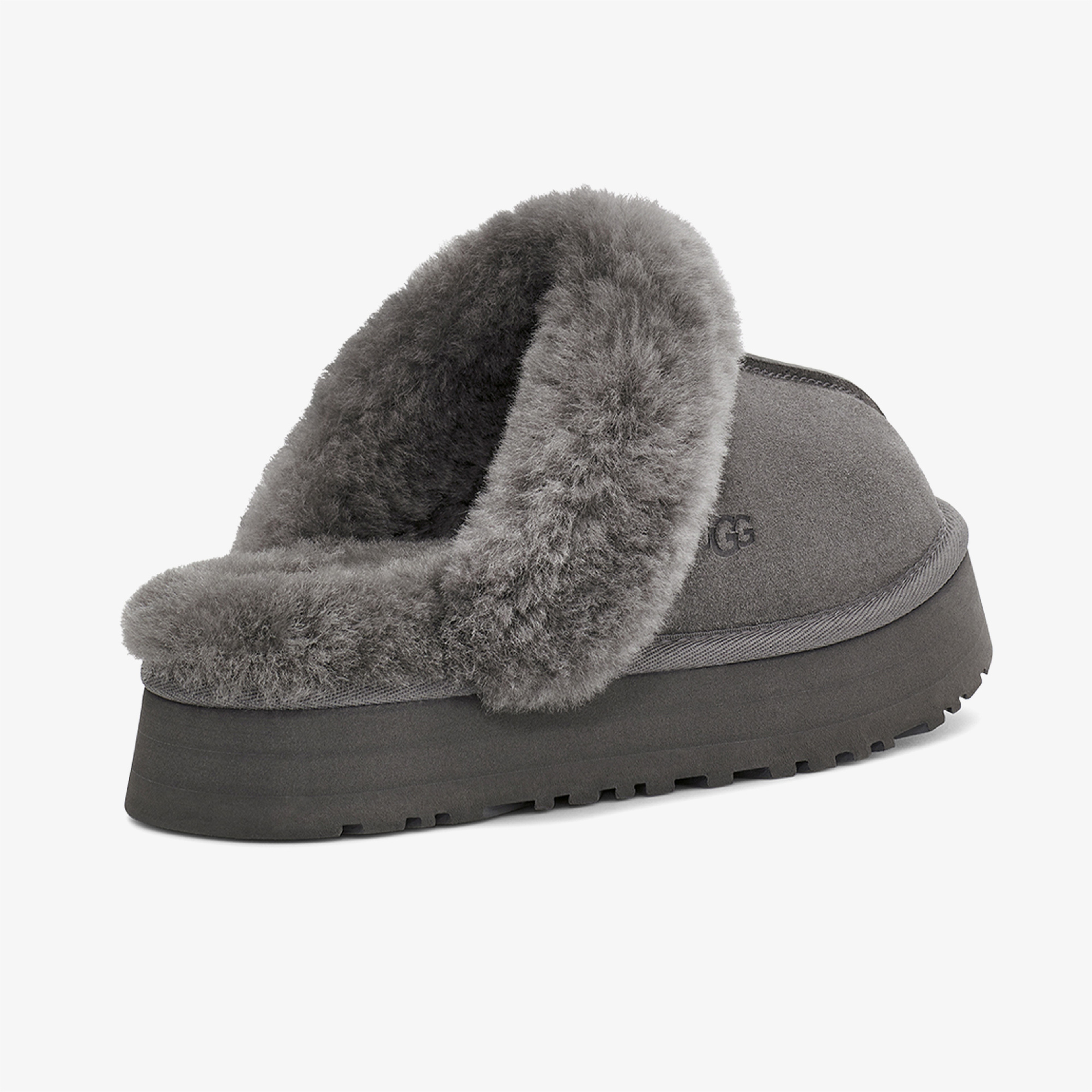 UGG Disquette Charcoal Kadın Gri Terlik