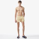 Erkek Desenli Sarı Mayo Şort