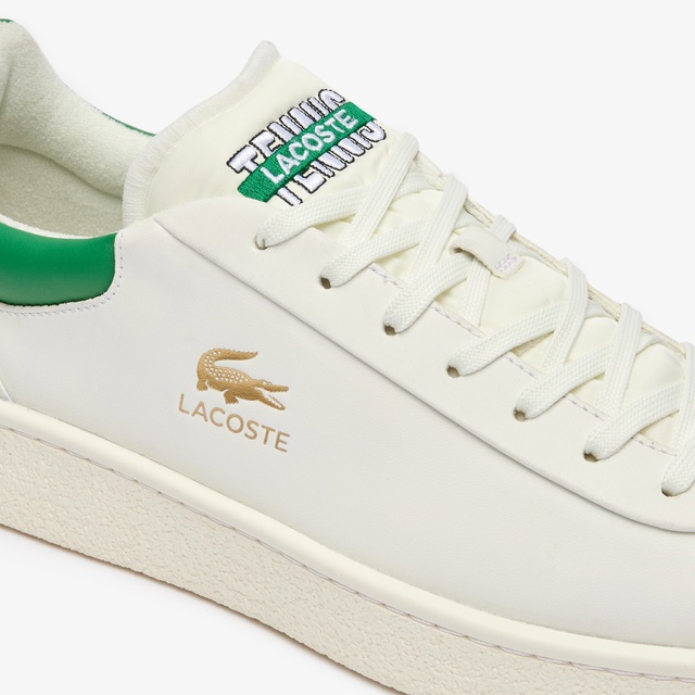 Lacoste Lacoste Baseshot Premium Erkek Beyaz Sneaker | Occasion Beyaz - 7. görsel