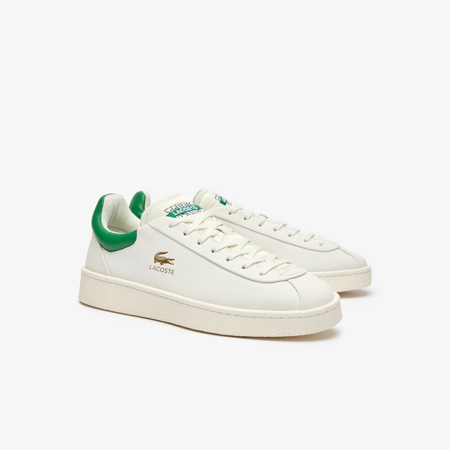Lacoste Lacoste Baseshot Premium Erkek Beyaz Sneaker | Occasion Beyaz - 3. görsel