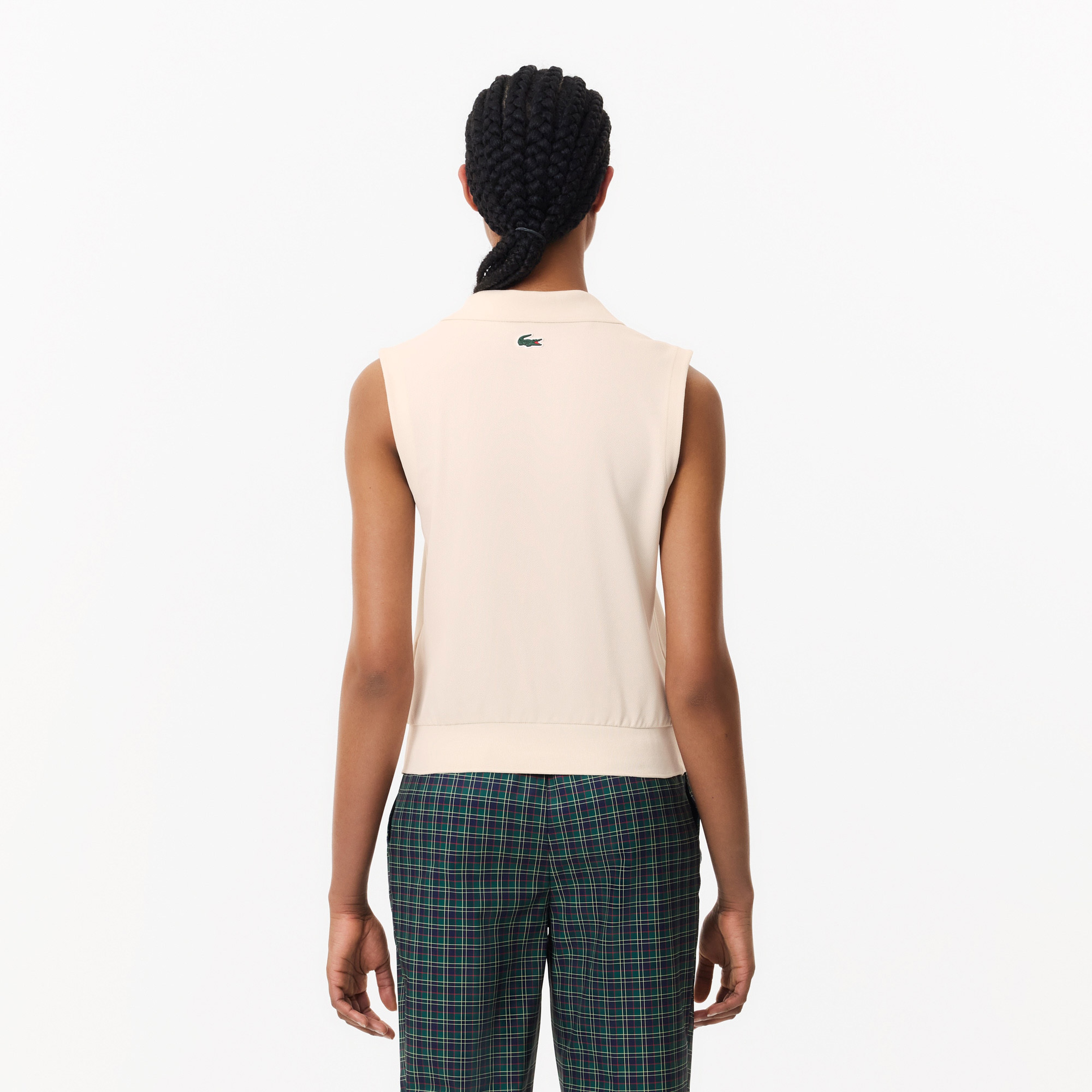 Kadın Slim Fit Bej Polo