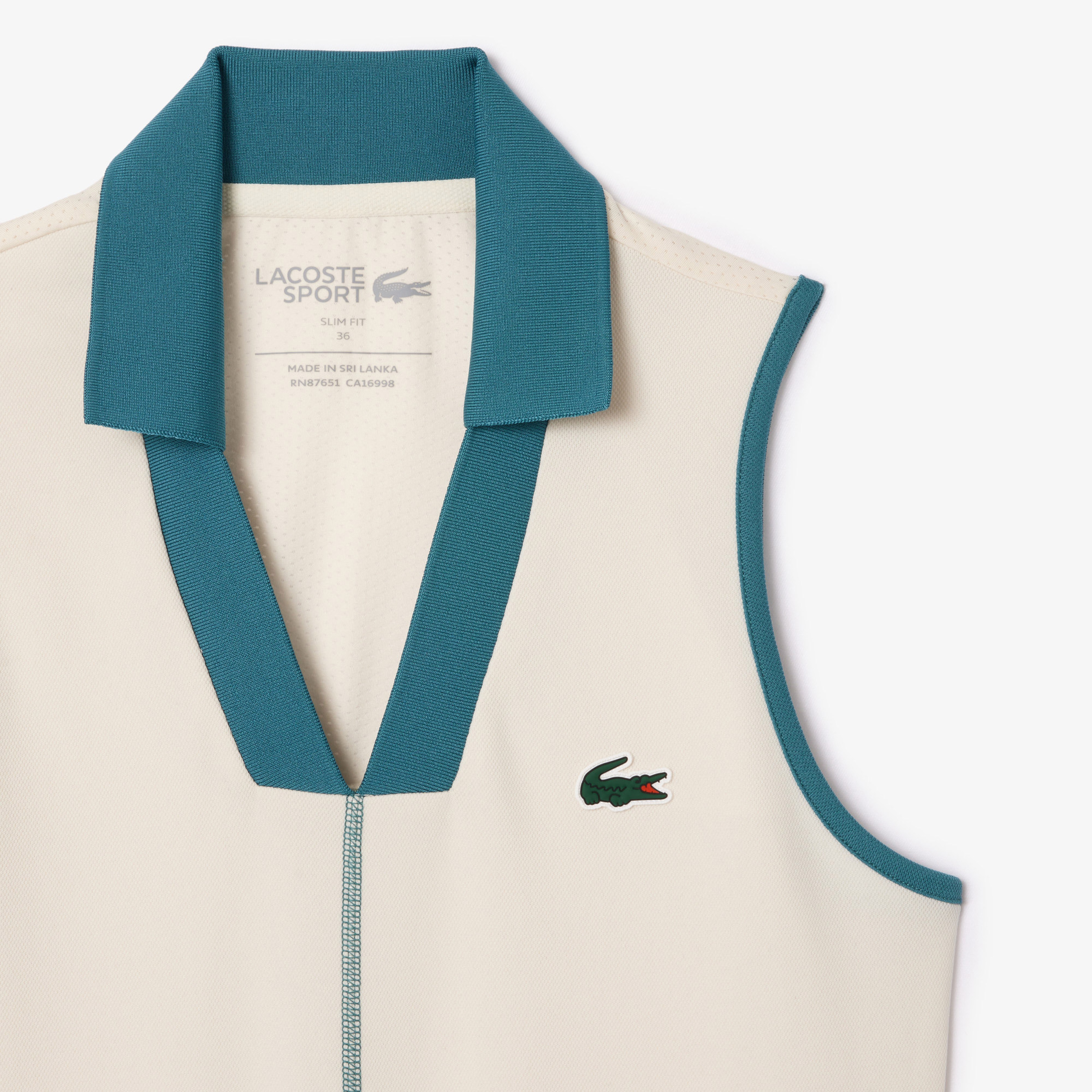 Kadın Slim Fit Beyaz Polo