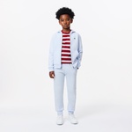 Çocuk Bisiklet Yaka Çizgili Kırmızı T-Shirt