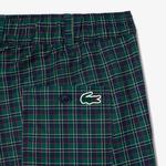 Erkek Straight Fit Chino Renkli Ekose Pantolon