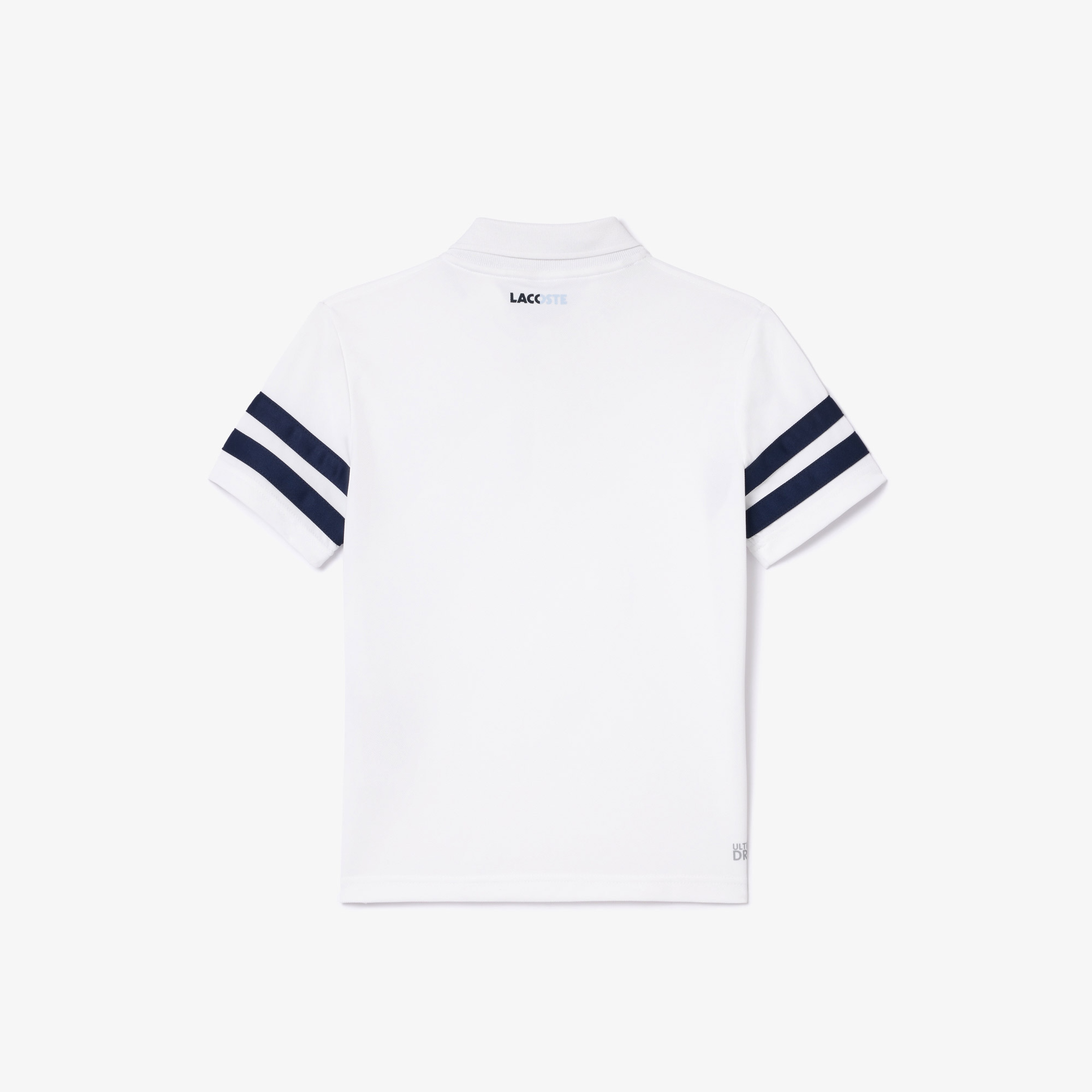 Çocuk Renk Bloklu Beyaz Polo