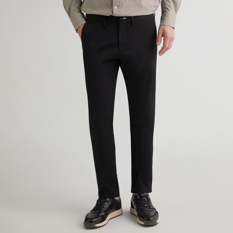 GANT Erkek Siyah Slim Fit Chino Pantolon