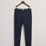 GANT Erkek Lacivert Slim Fit Chino Pantolon
