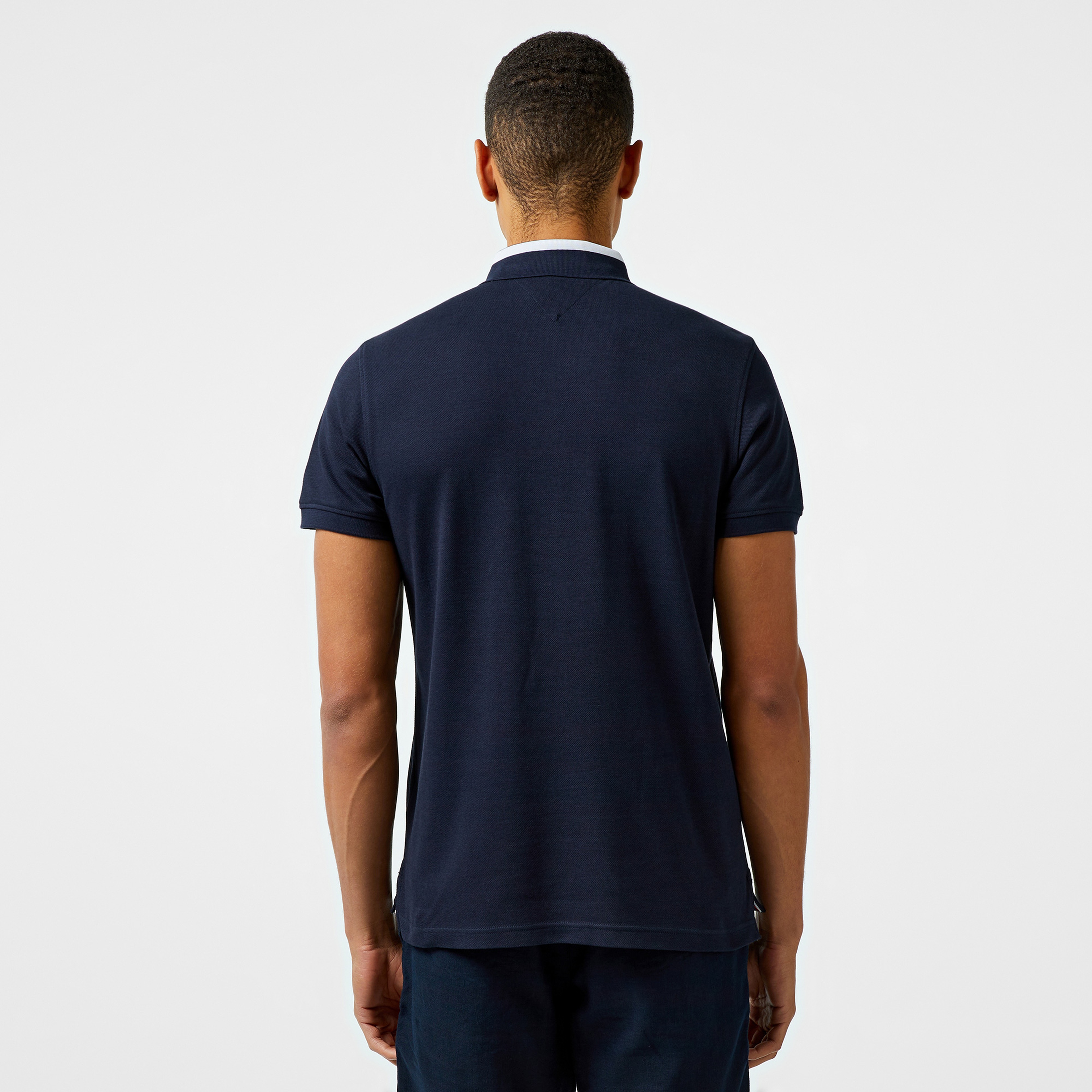 Tommy Hilfiger Erkek Mavi Polo