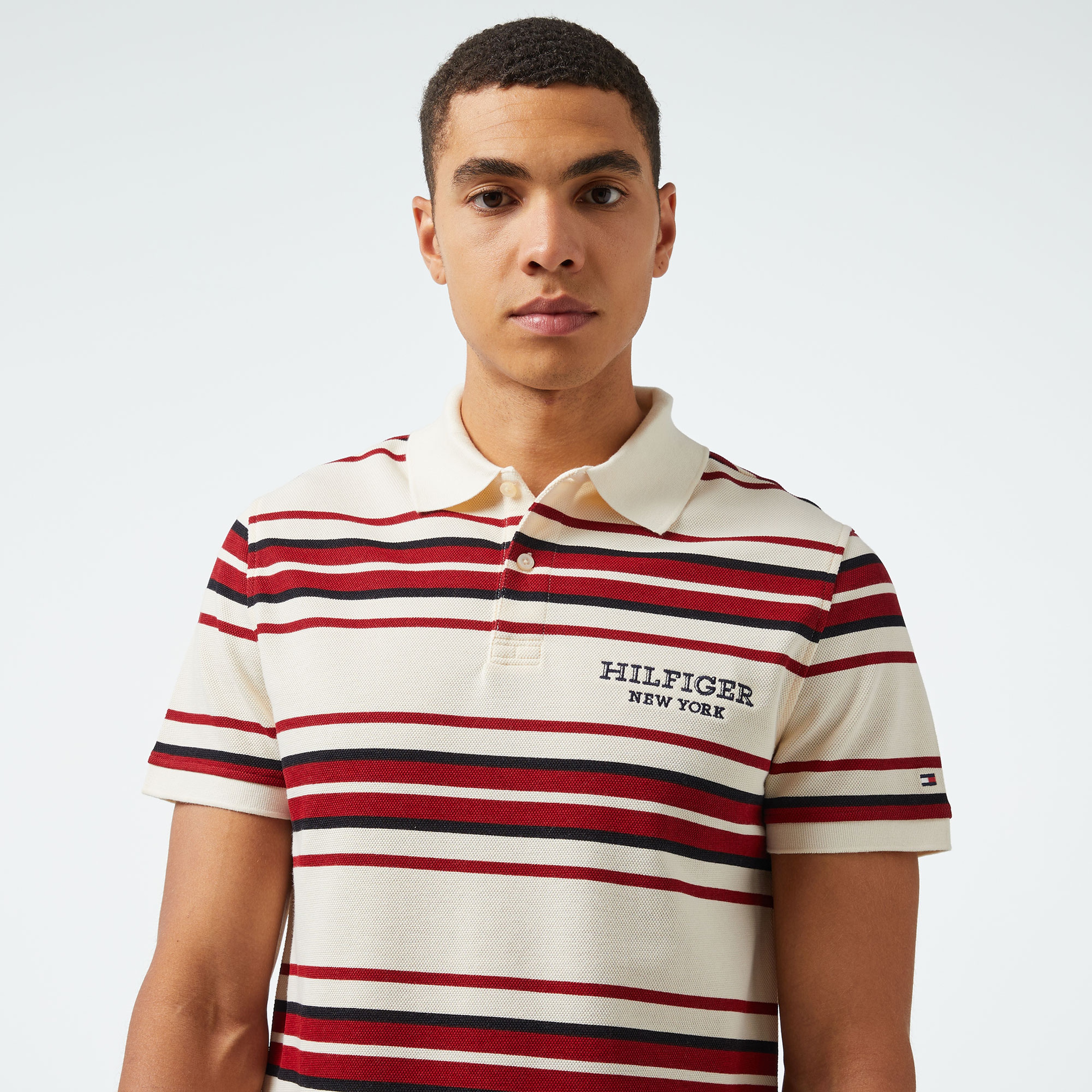 Tommy Hilfiger Erkek Bej Polo