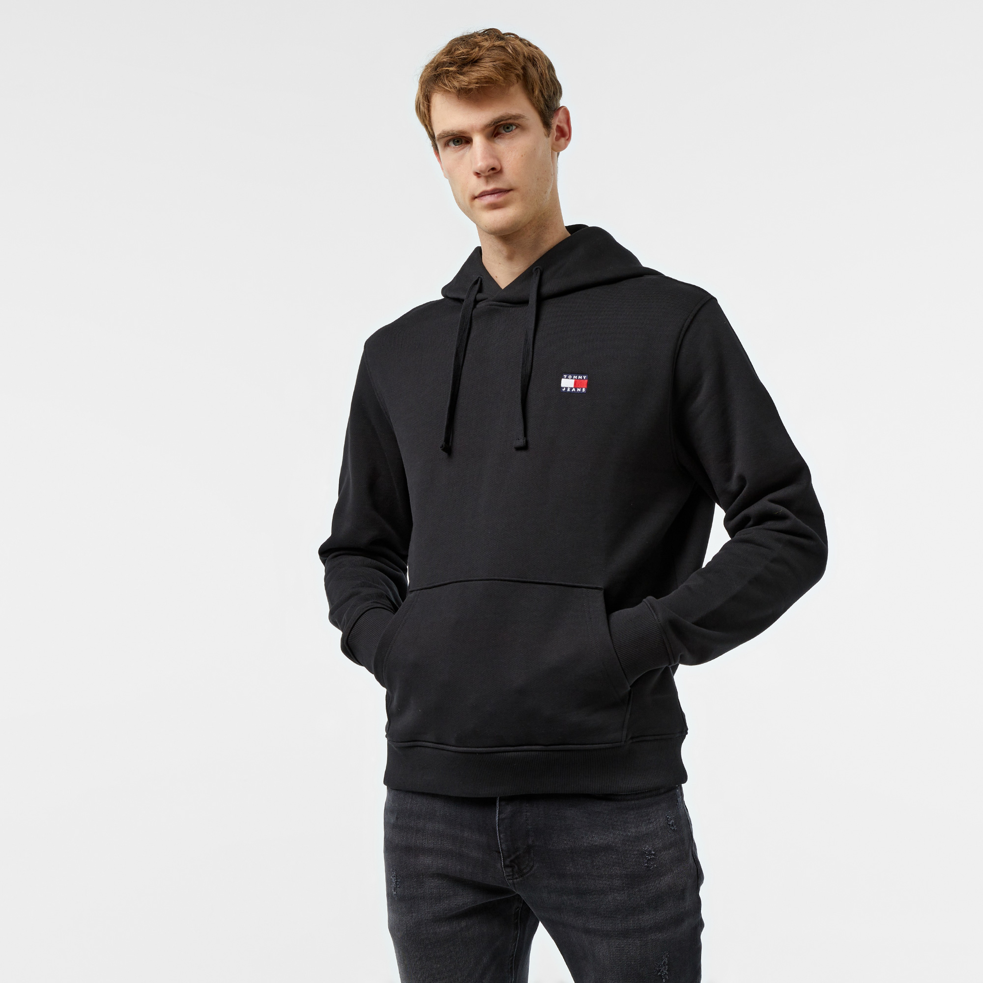Tommy Hilfiger Erkek Siyah Sweatshirt
