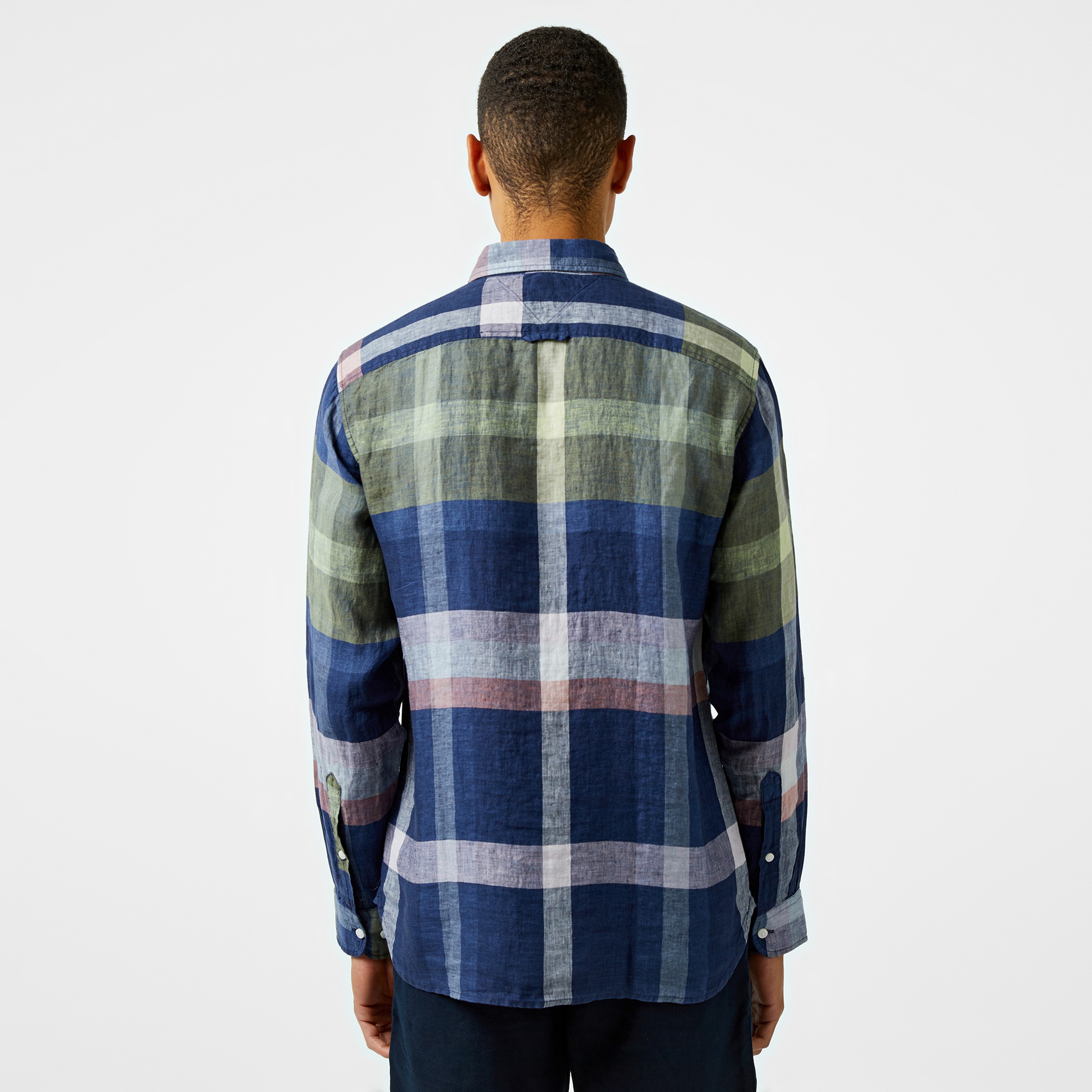 Tommy Hilfiger Erkek Mavi Gömlek