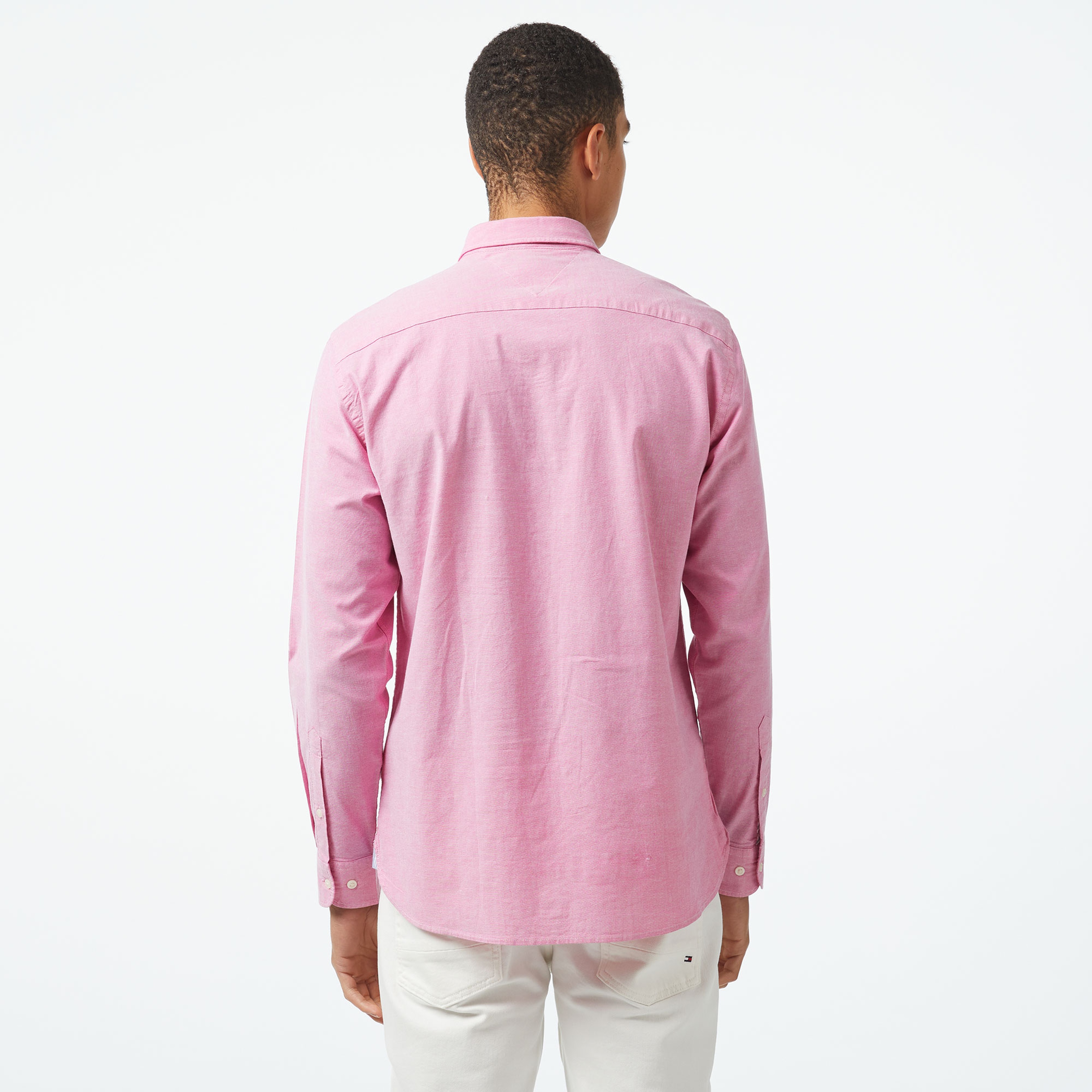 Tommy Hilfiger Erkek Pembe Gömlek